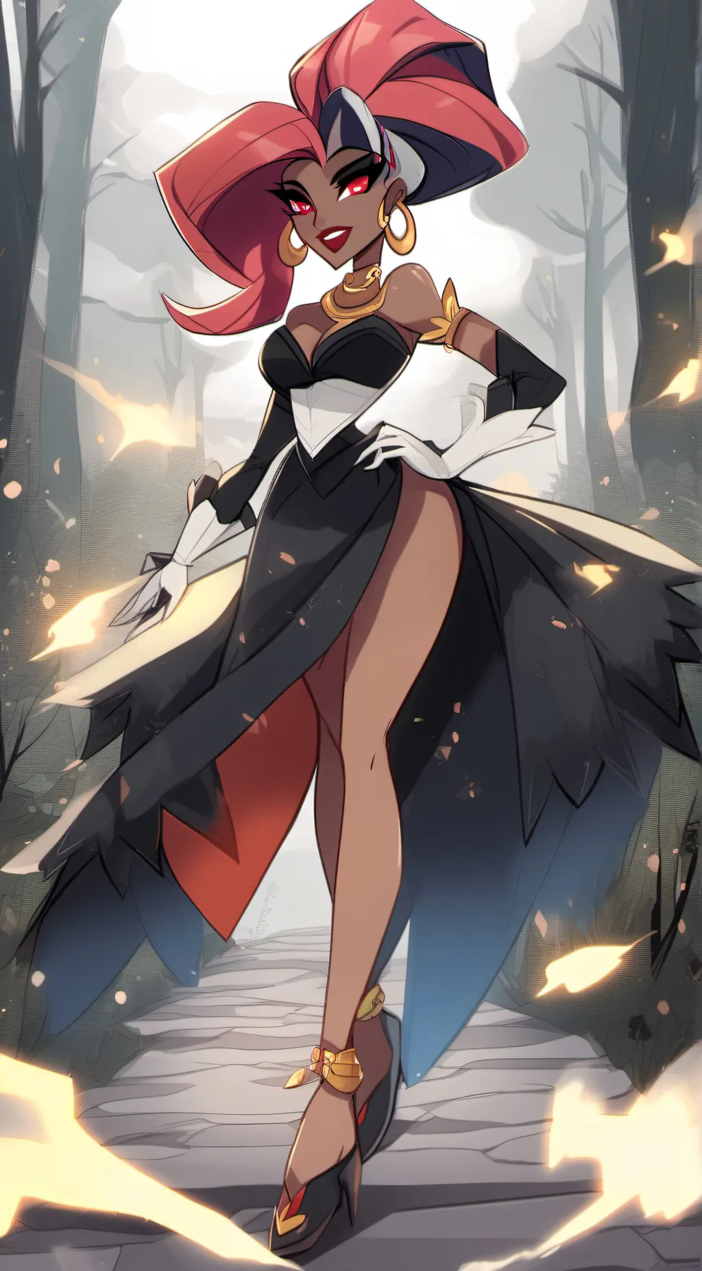 ai character: Velvette background