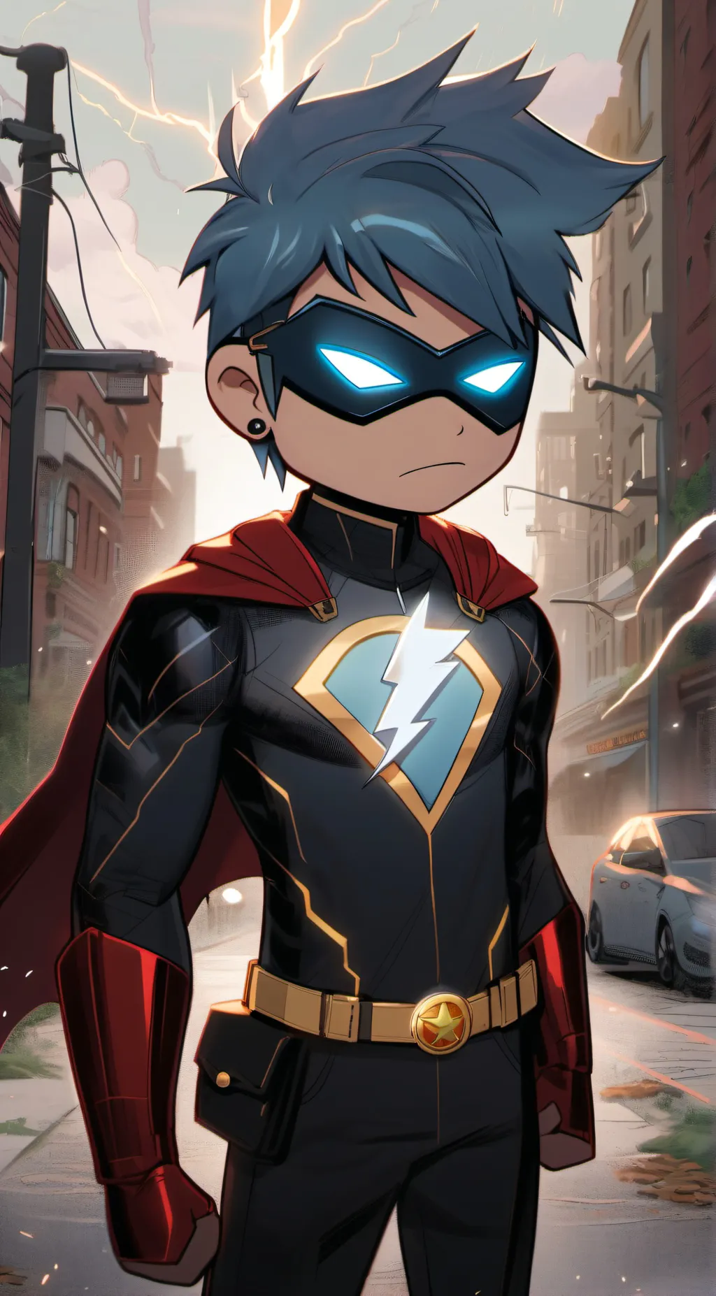 ai character: Thunder Kid background