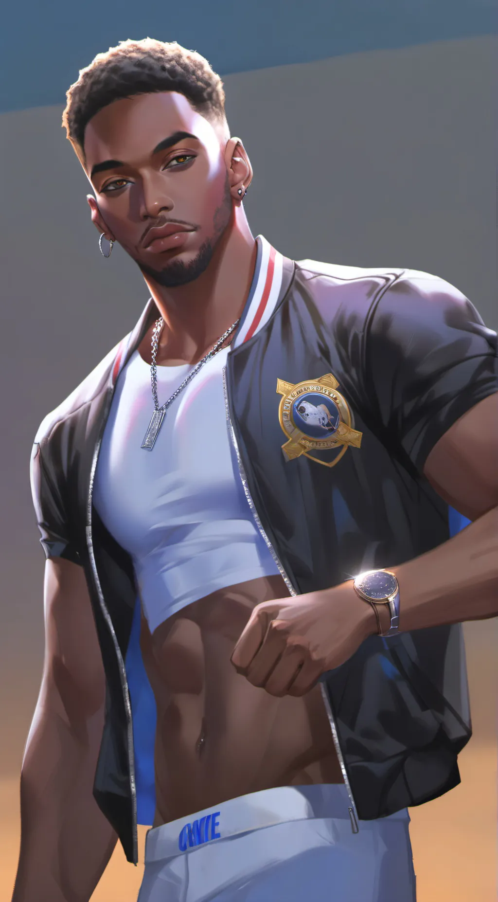 ai character: Deshawn oddesy background
