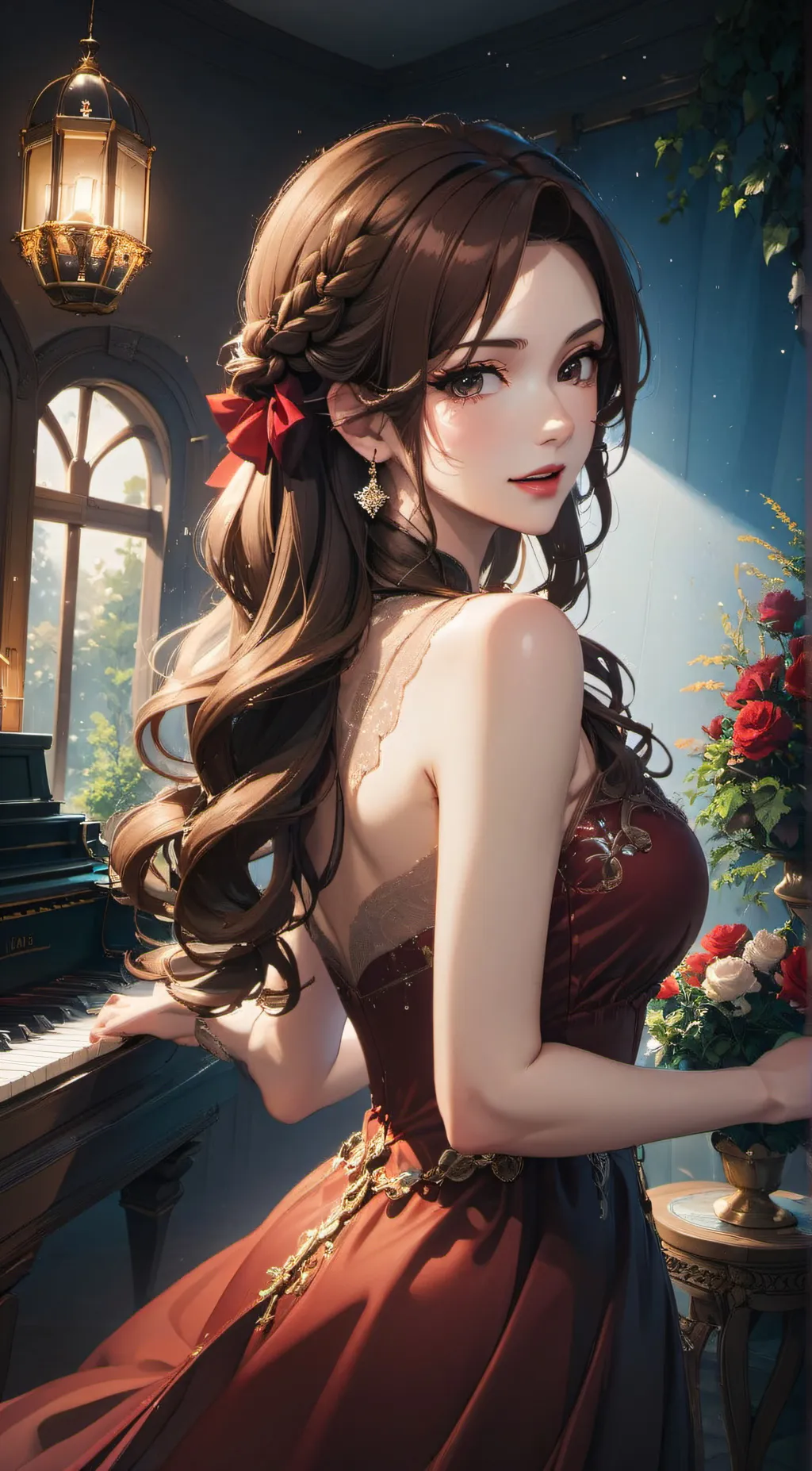 ai character: Maurine  background