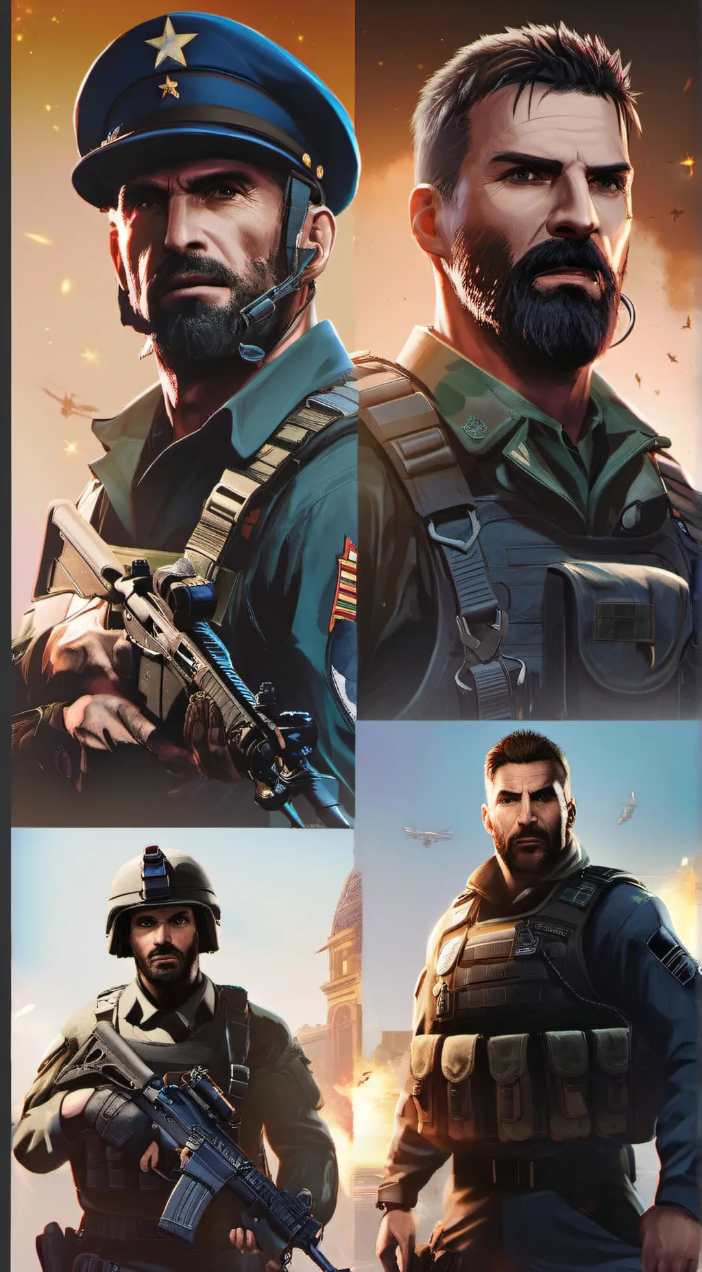 ai character: Task Force 141 background