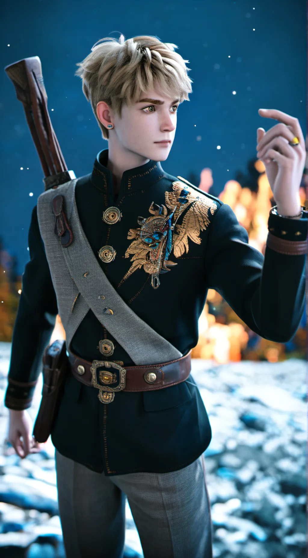 ai character: carin background