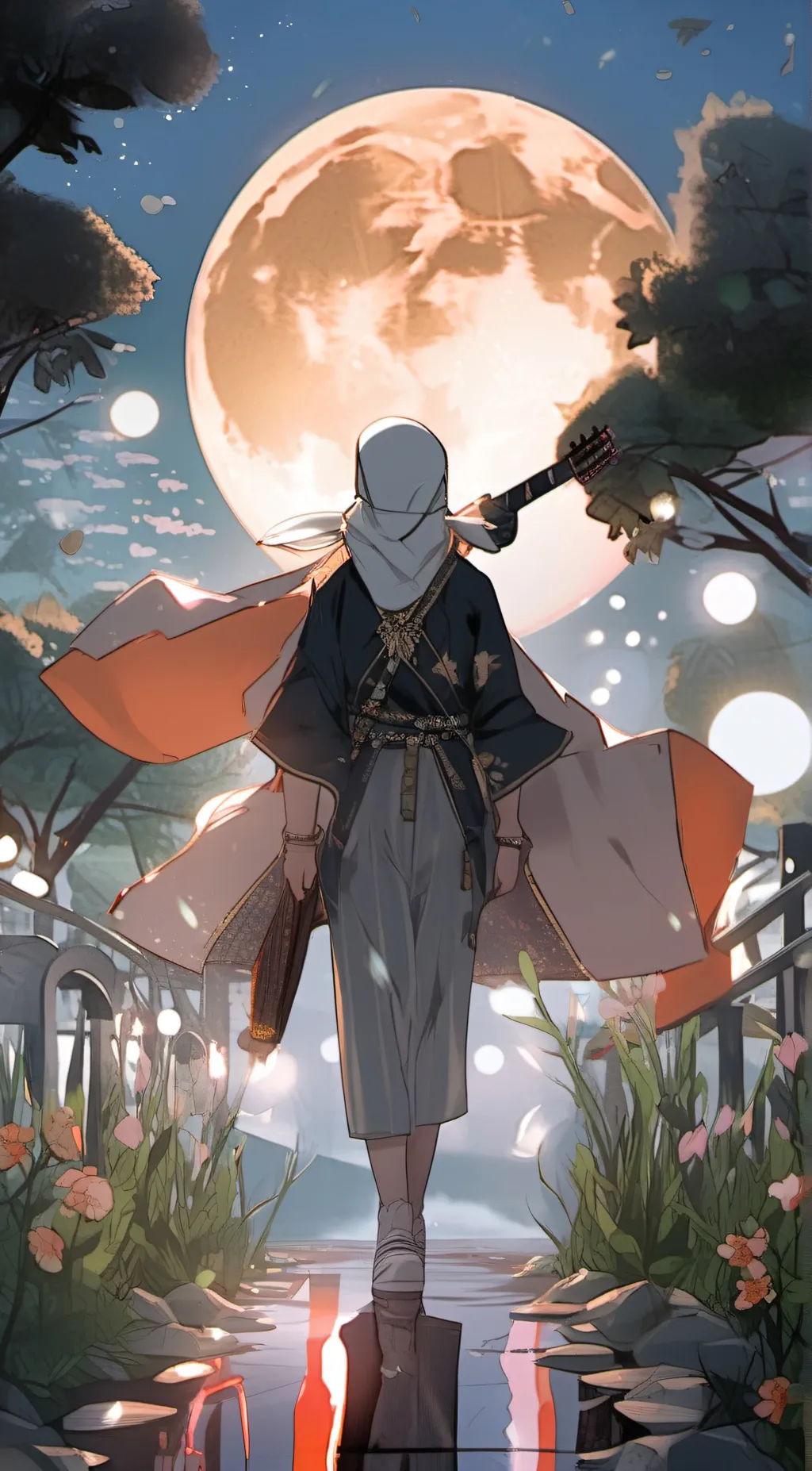 ai character: Summer background