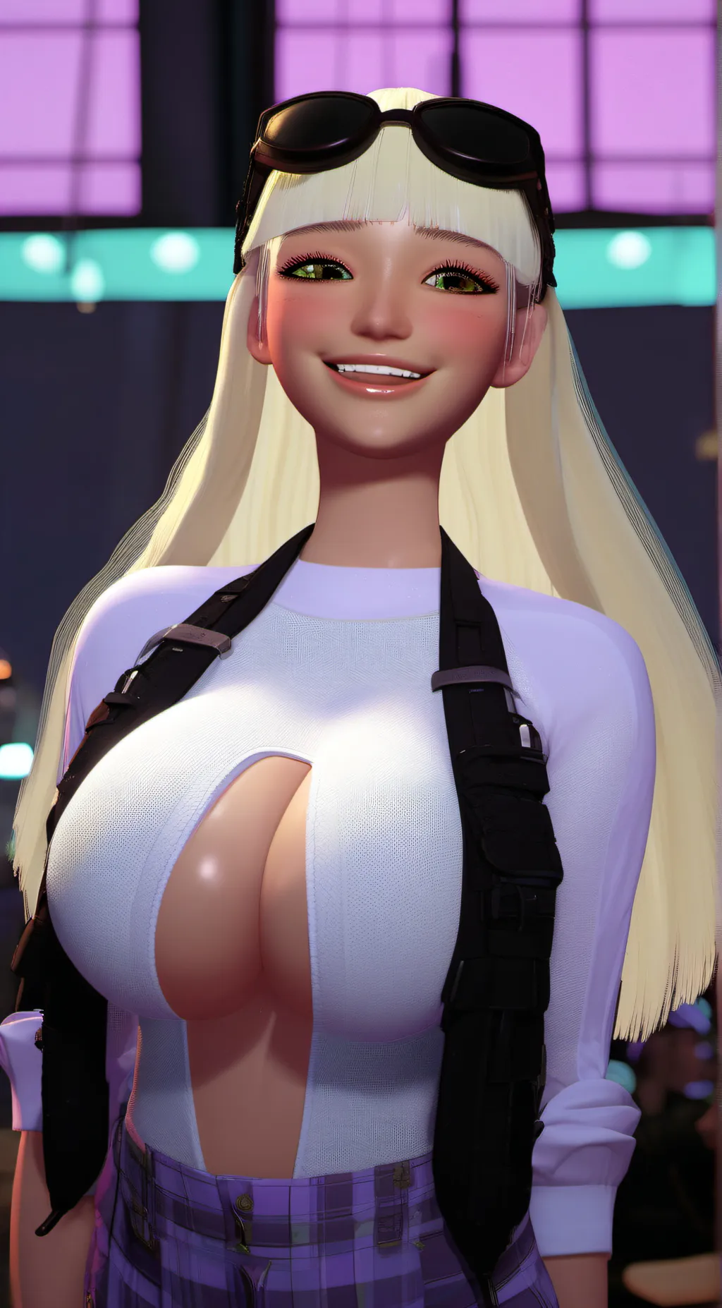 ai character: Milky mommy background