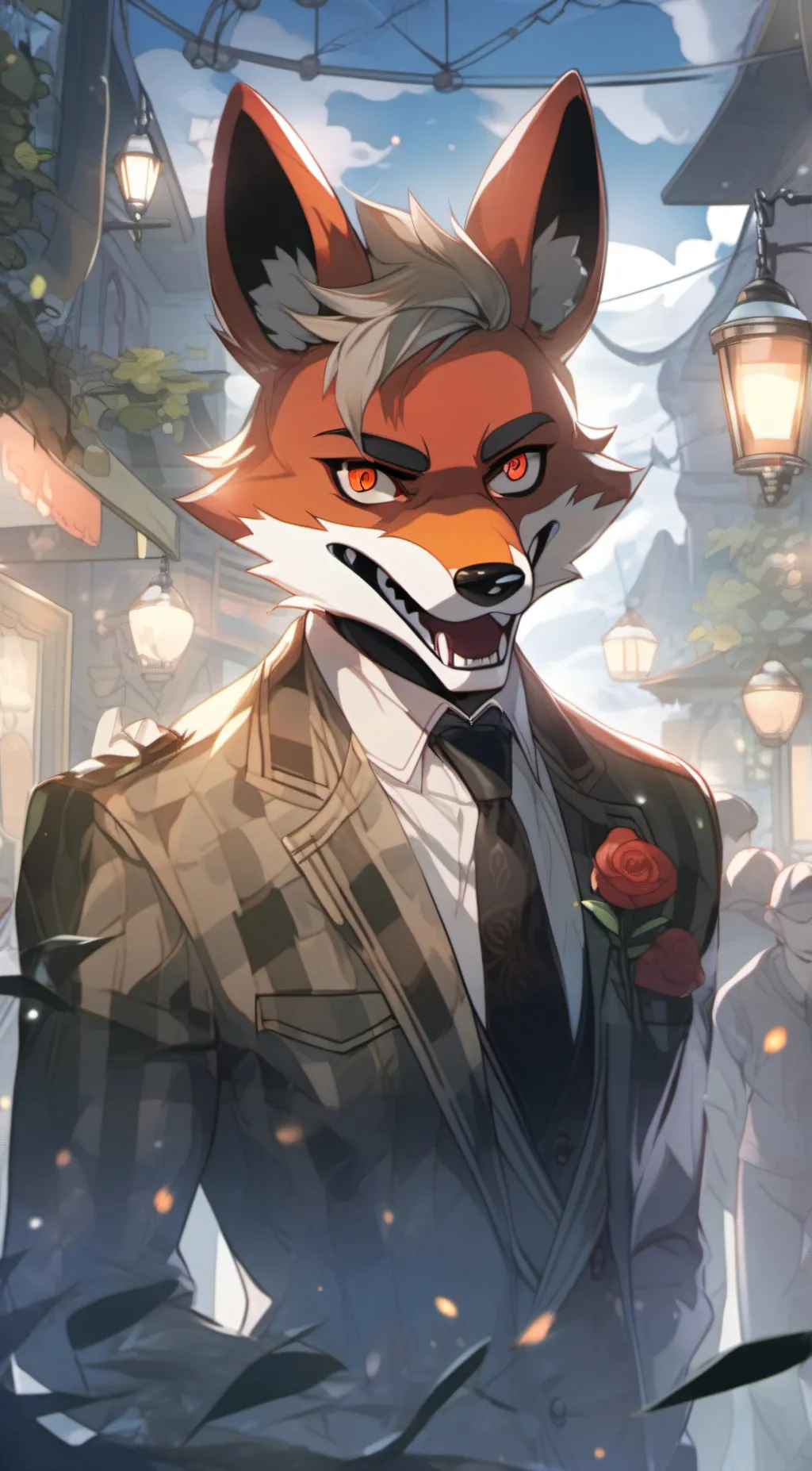 ai character: foxy boyfriend background