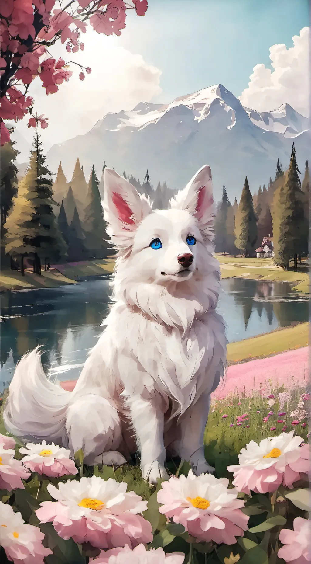ai character: Choco background