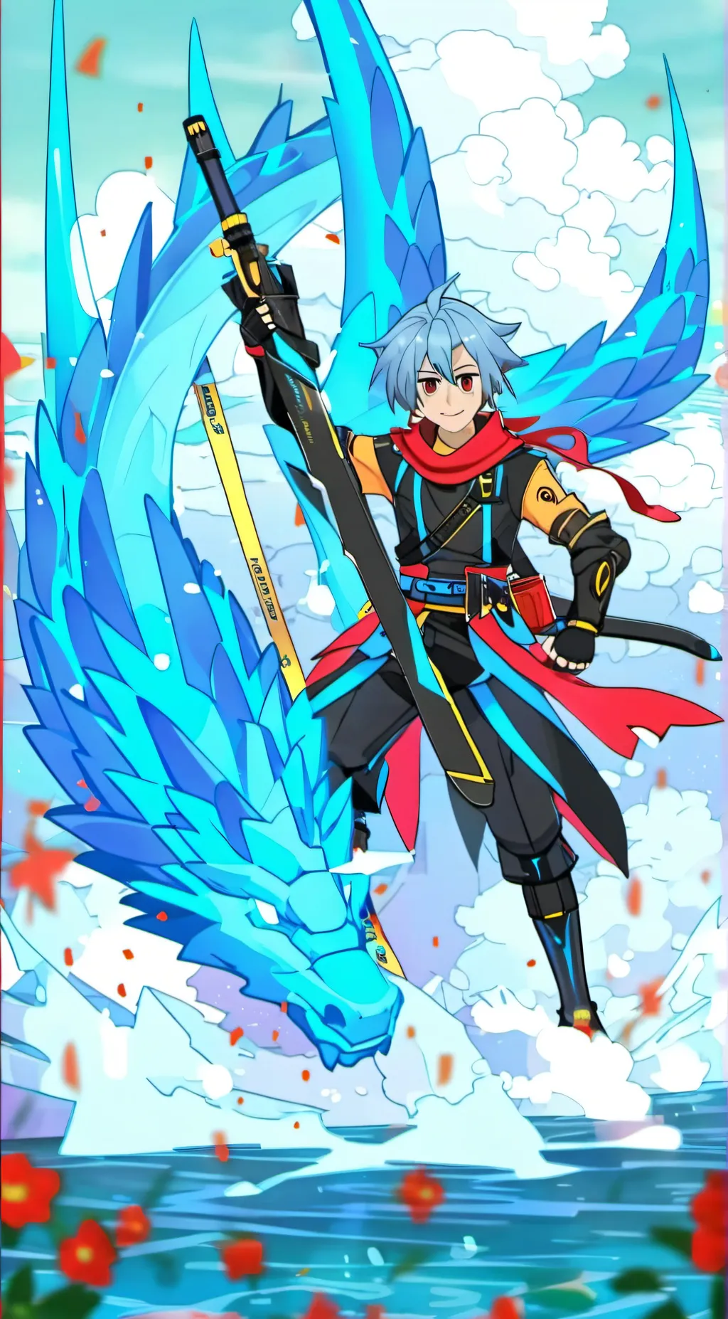 ai character: Tasuku ryuenji  background