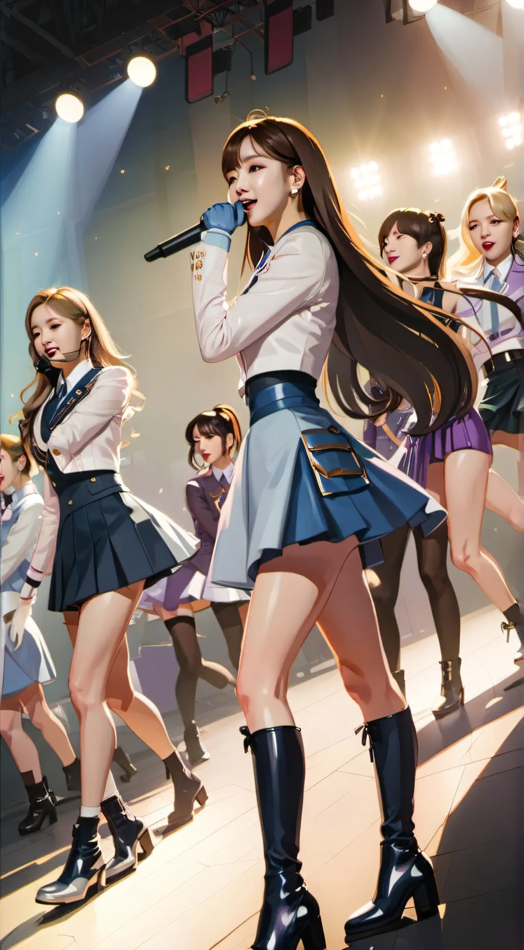 ai character: Your Idol Life  background