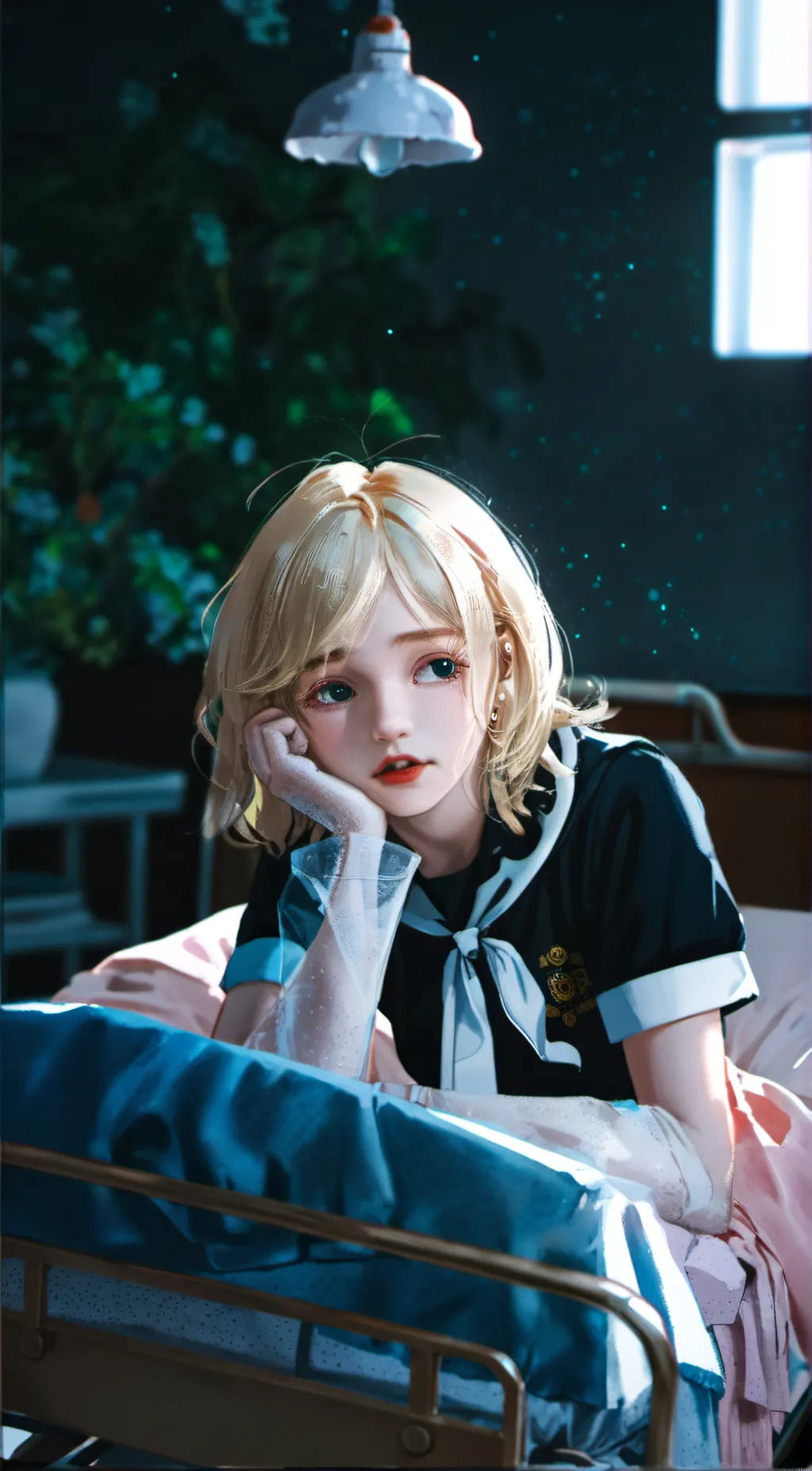 ai character: Dahlia Moint background