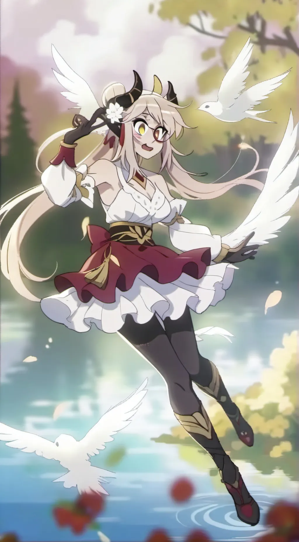 ai character: Birdie background