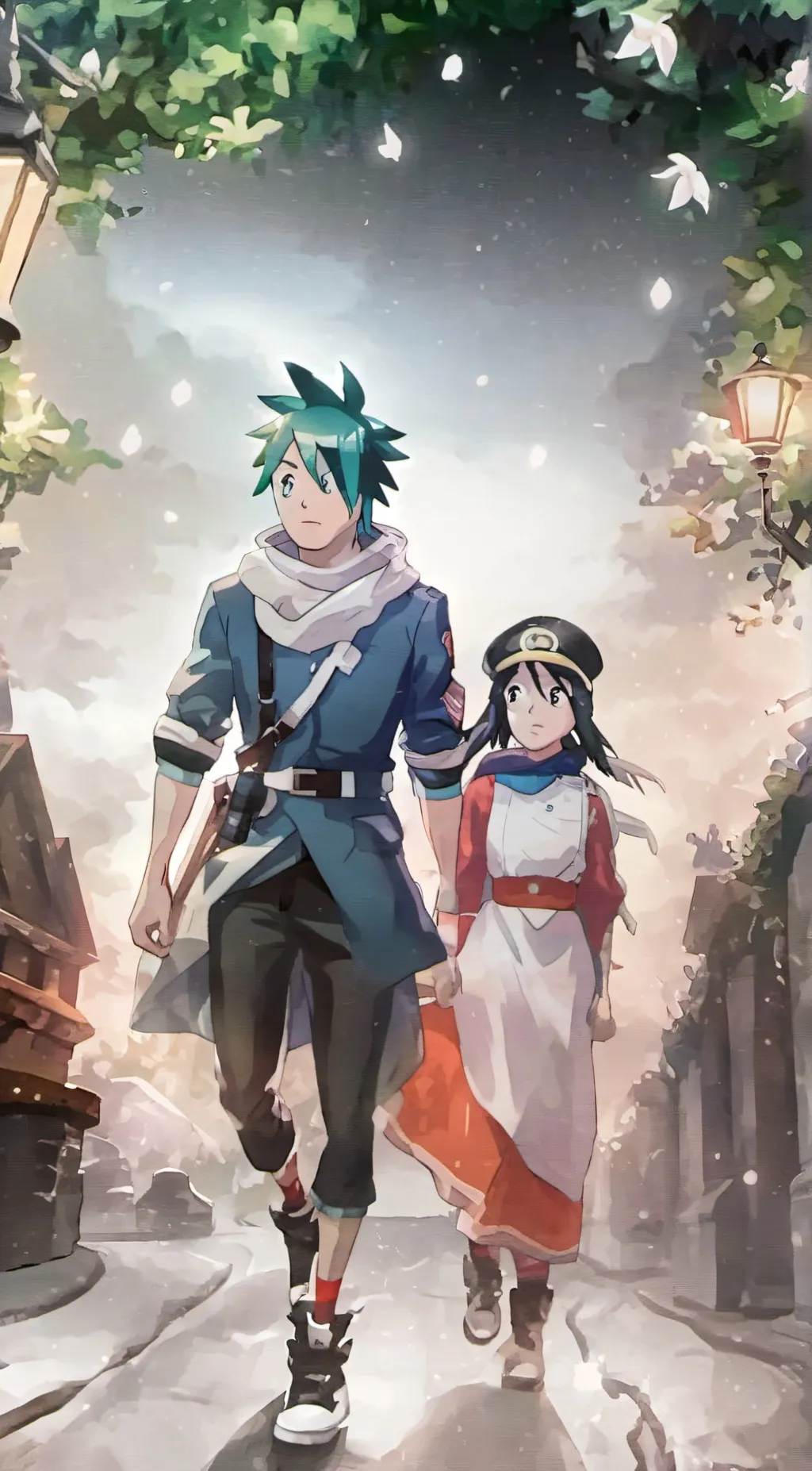 ai character: Deku background
