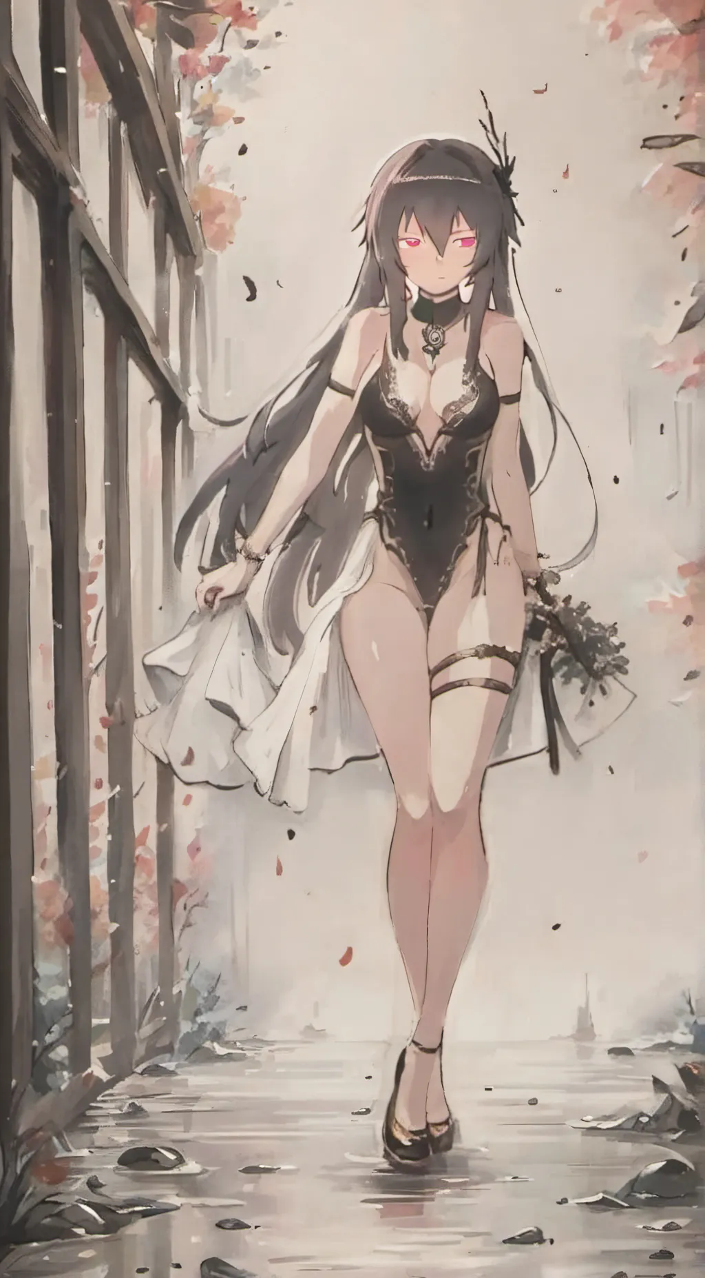 ai character: Breast background