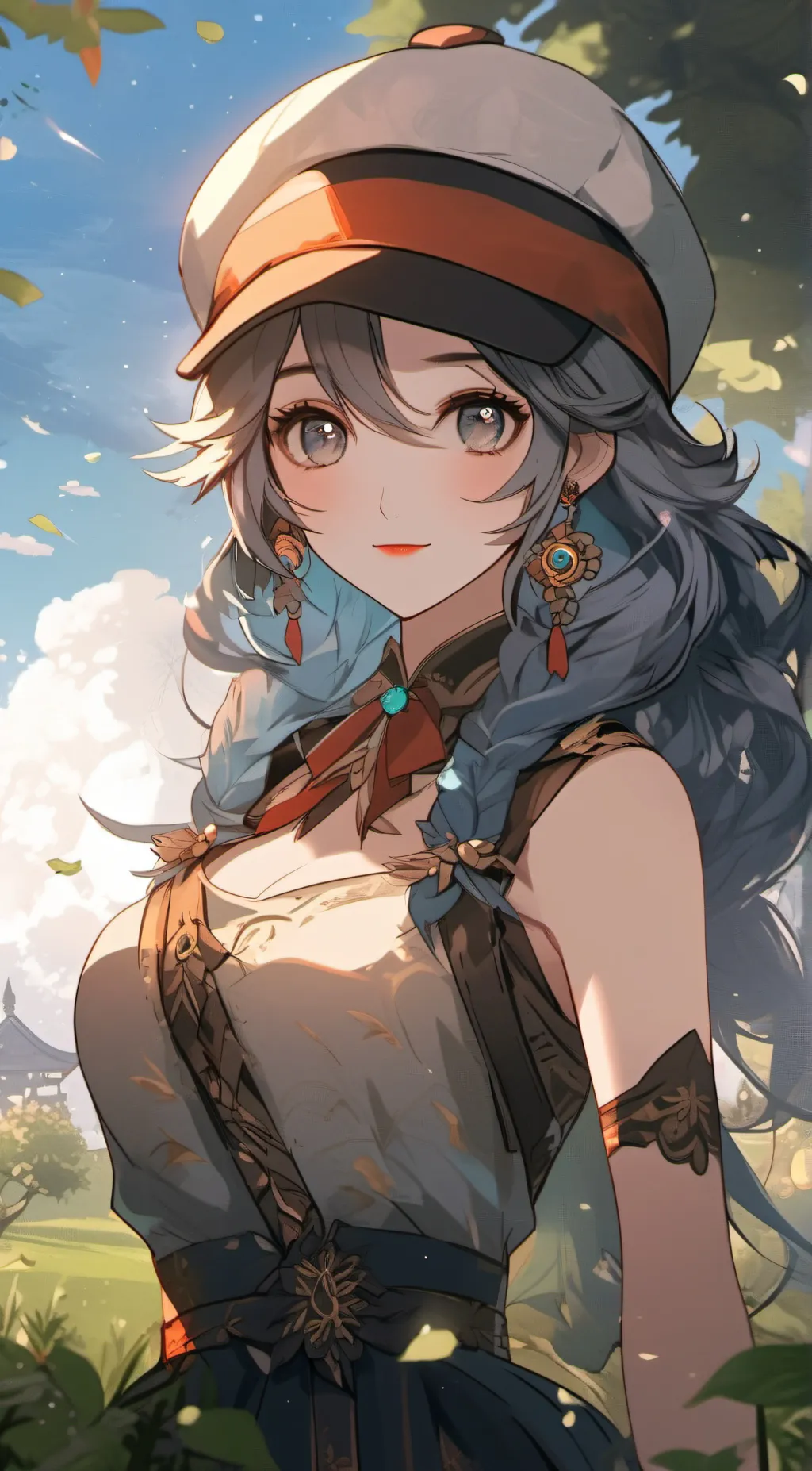 ai character: amelia background