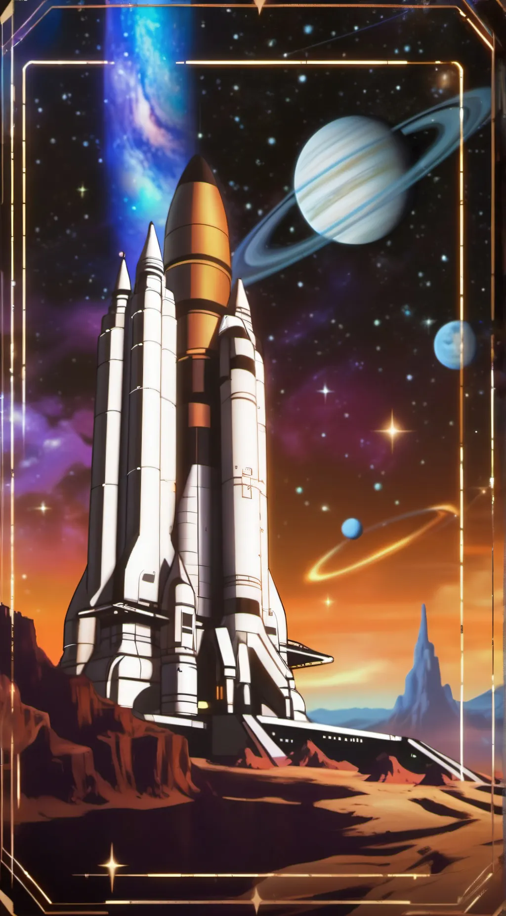 ai character: Rocket Science background