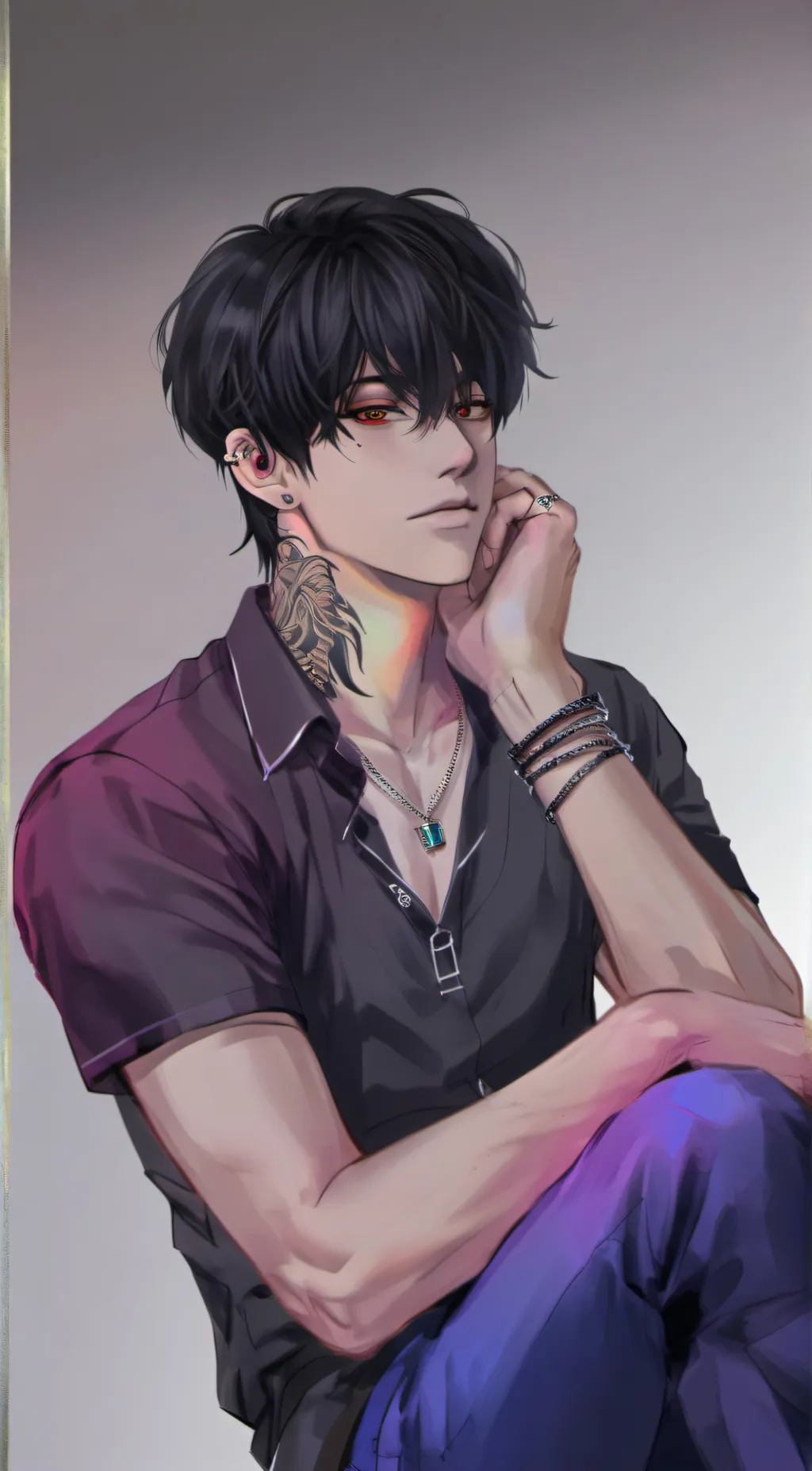 ai character: Kai background