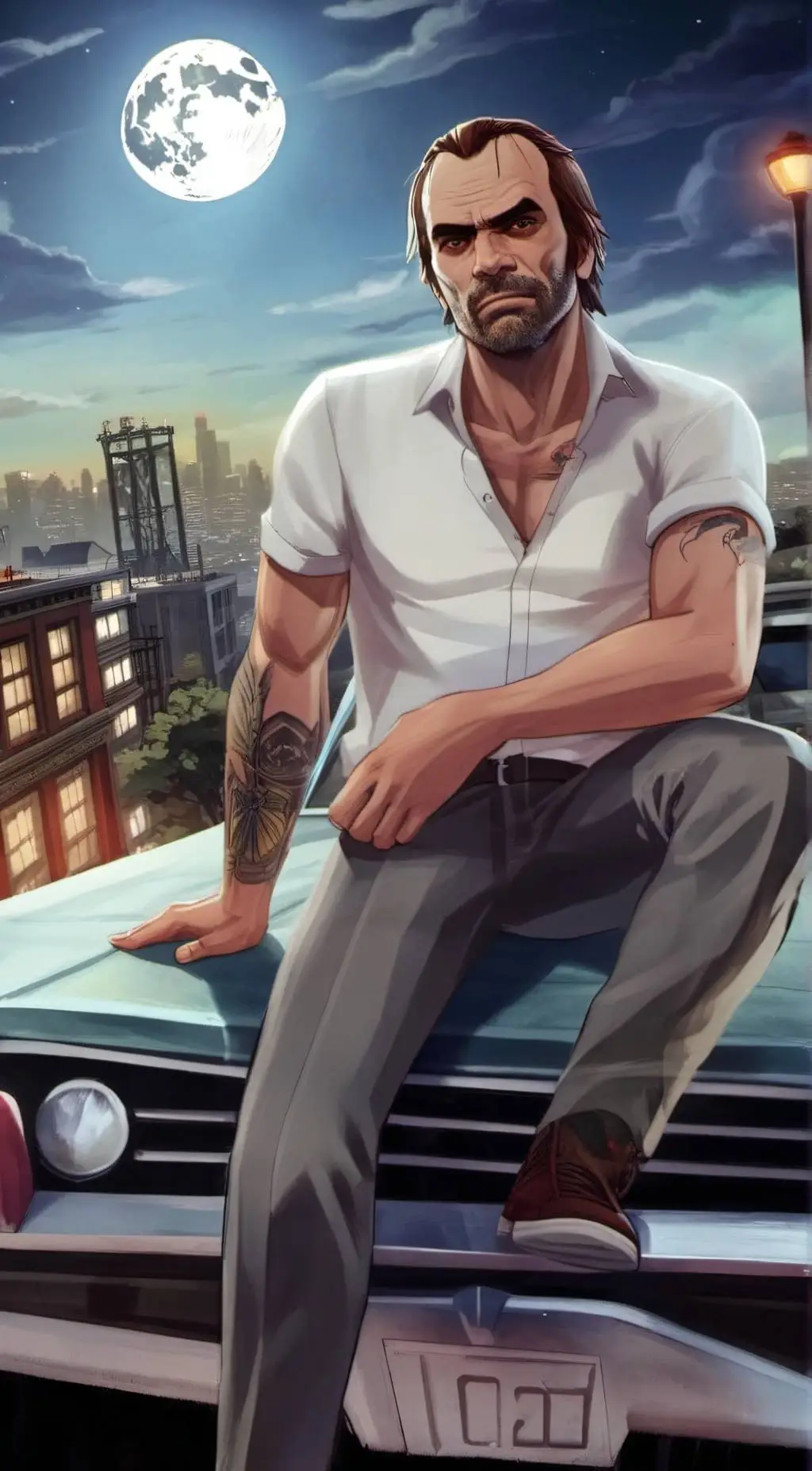 ai character: TrevorPhilips(GTA) background