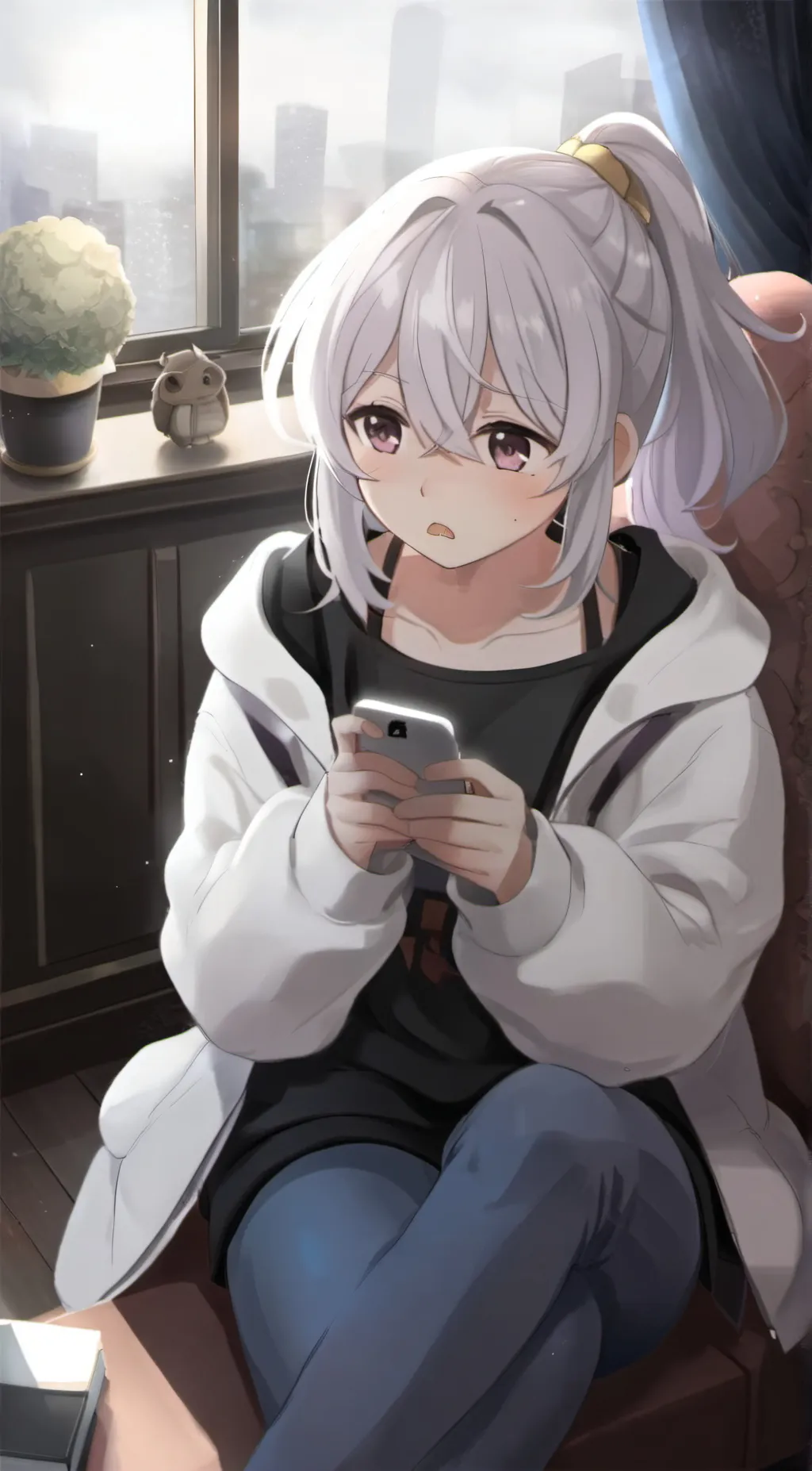 ai character: Ally background