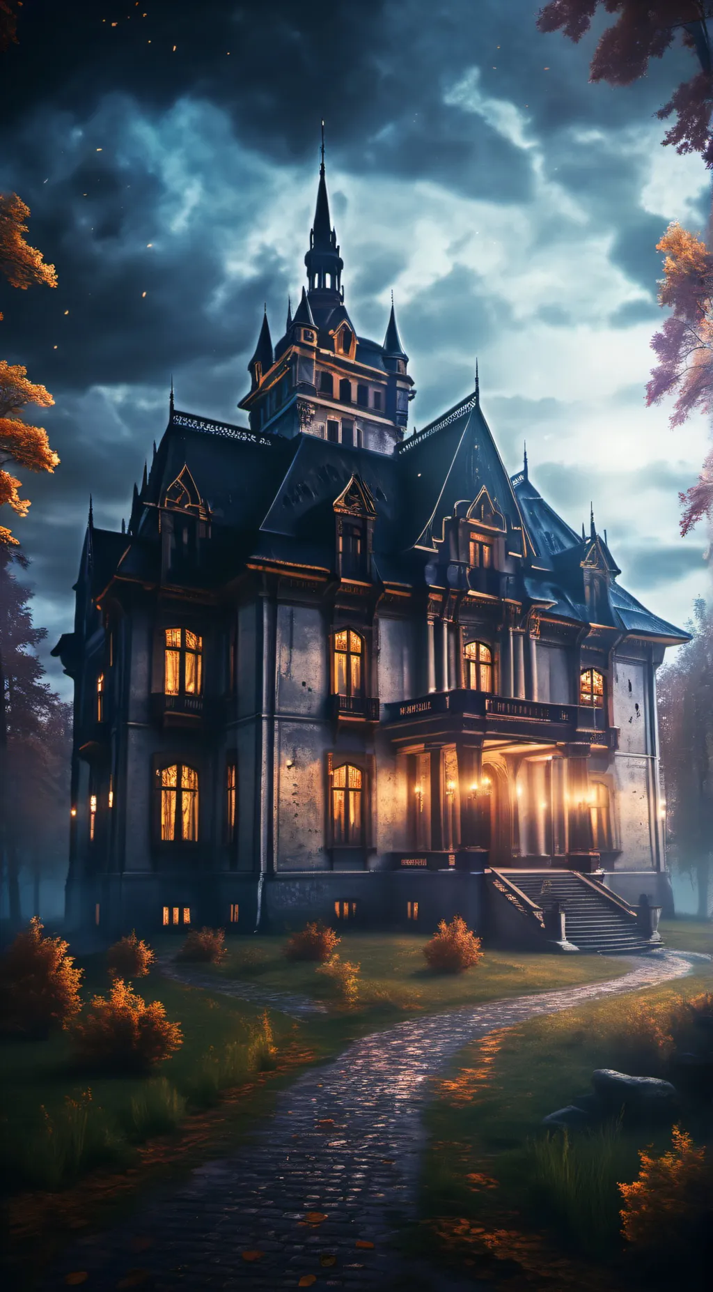 ai character: Vampire Ball background
