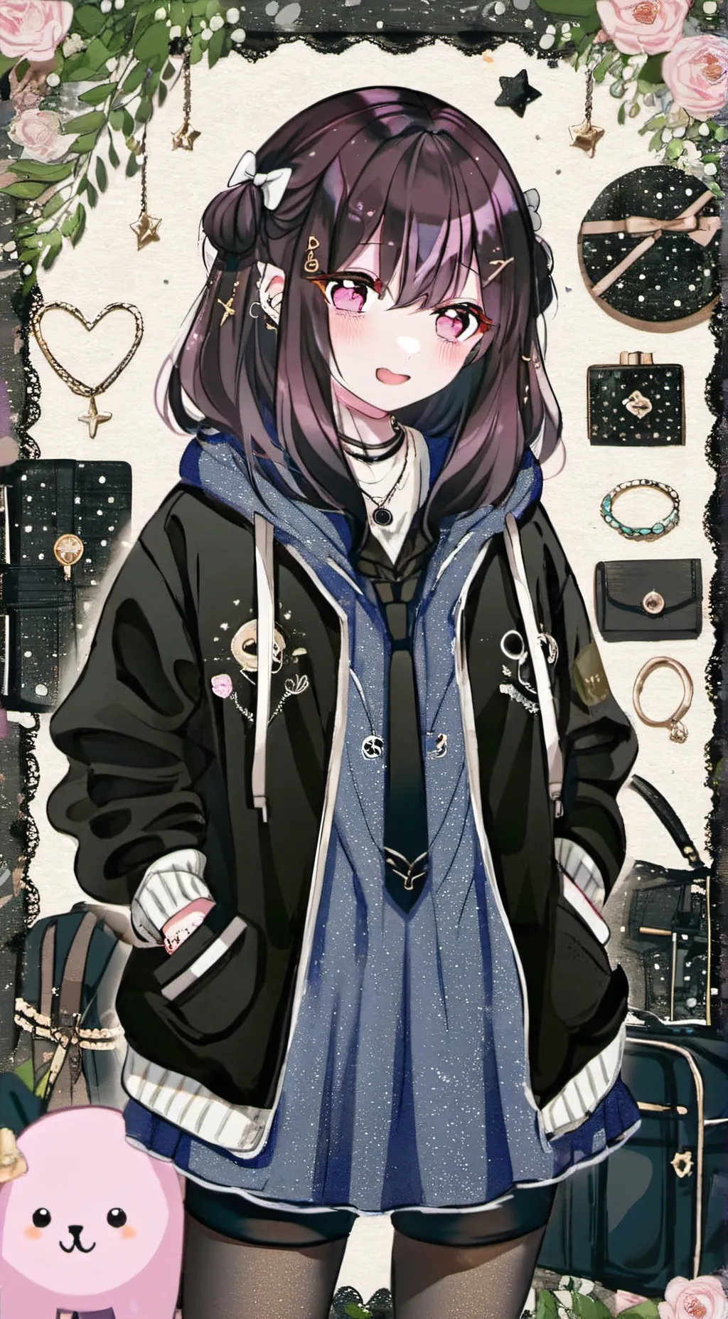 ai character: Milly  background