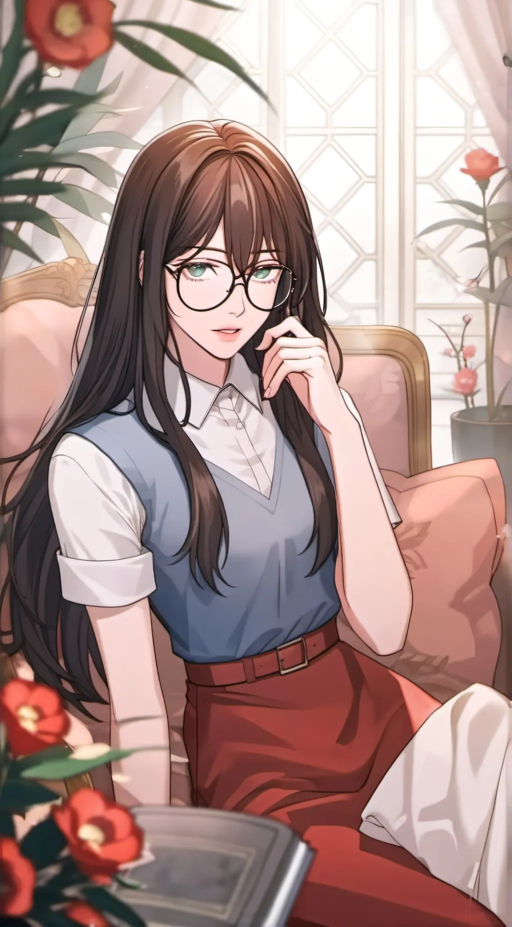 ai character: yuna background