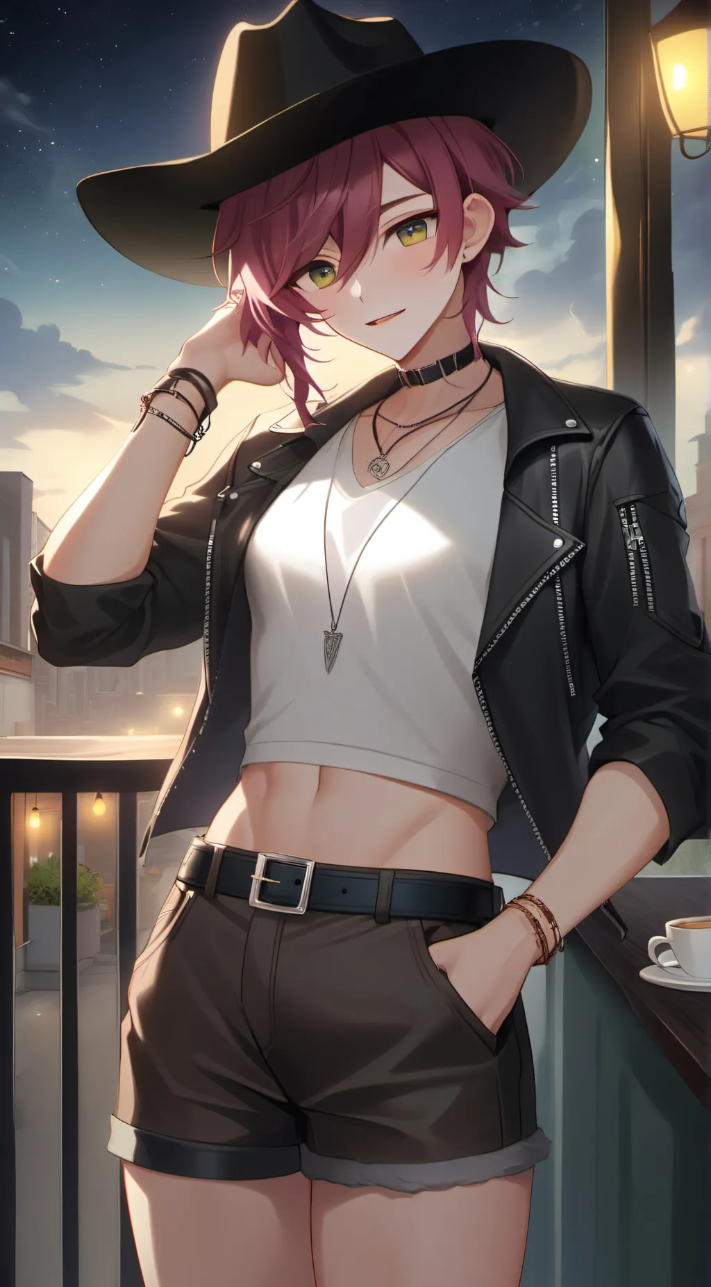 ai character: Calamity Genderben background