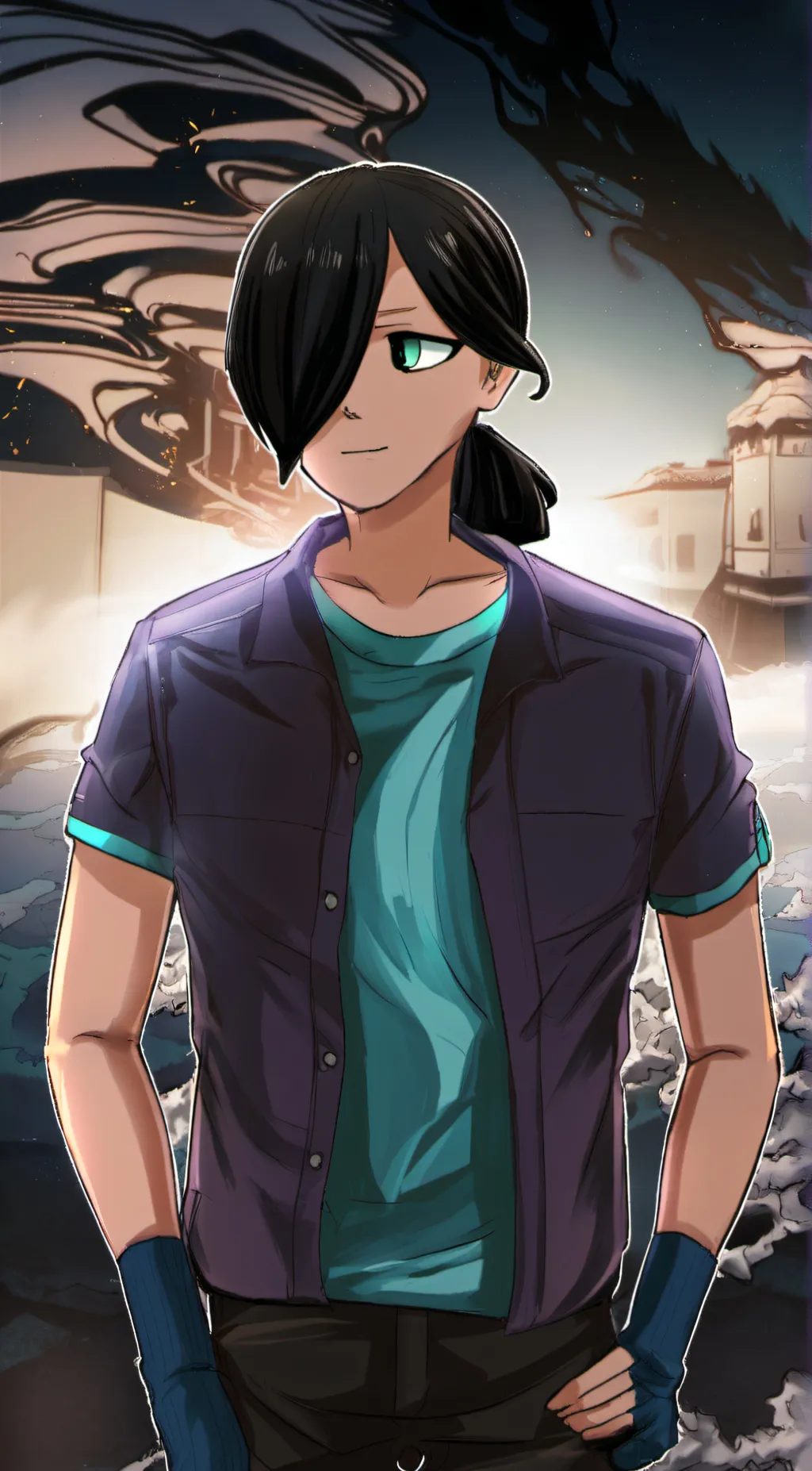 ai character: Casey Jones Jr. background