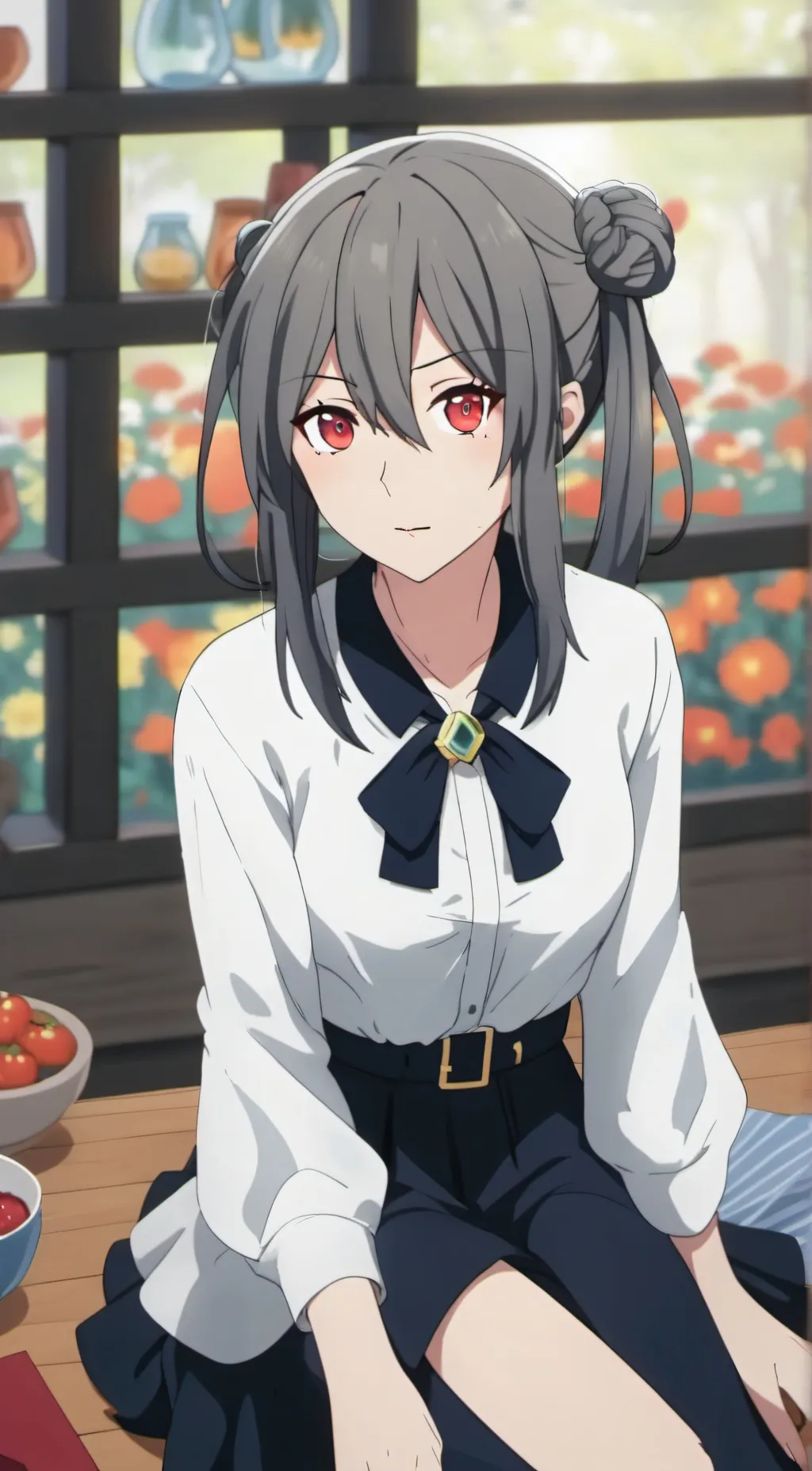 ai character: Ayano background
