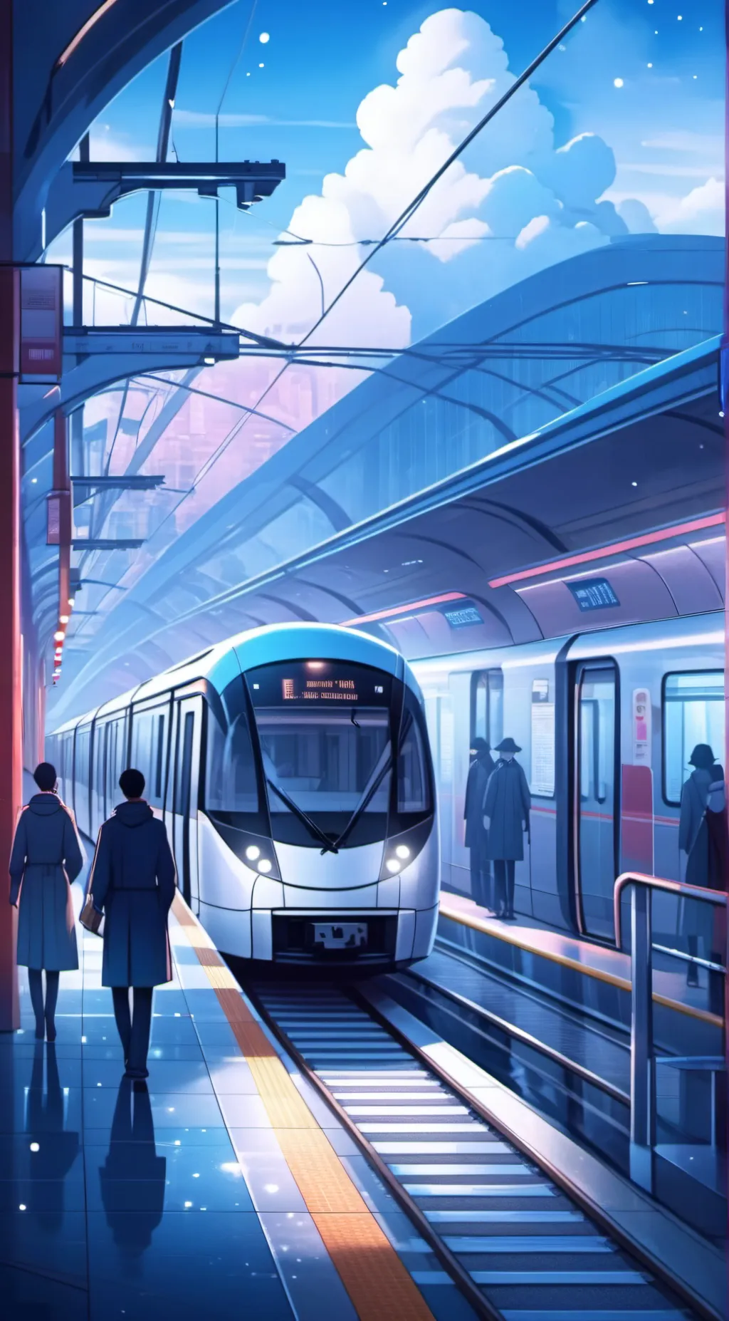 ai character: Tfl robot background