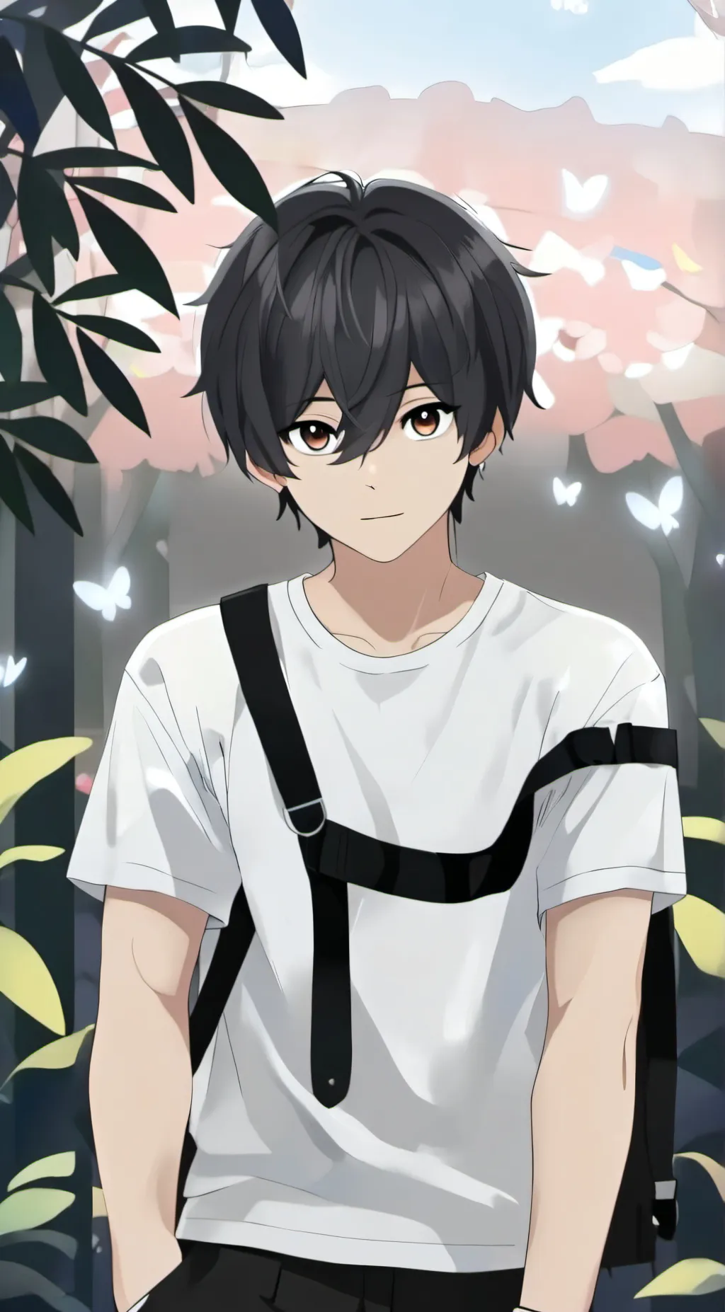 ai character: evan background