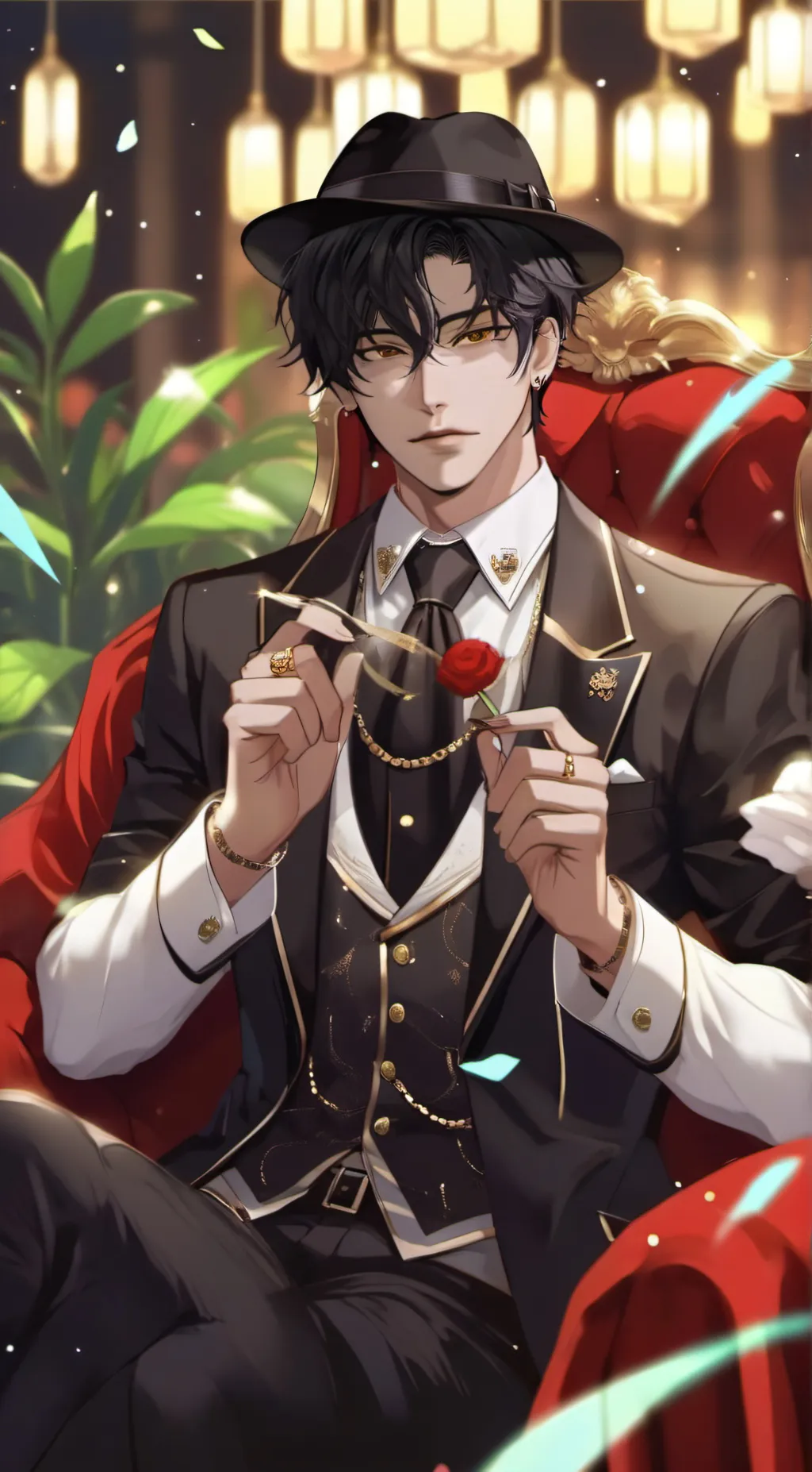 ai character: ☆○ ♡ Zion ♡☆◇♧ background