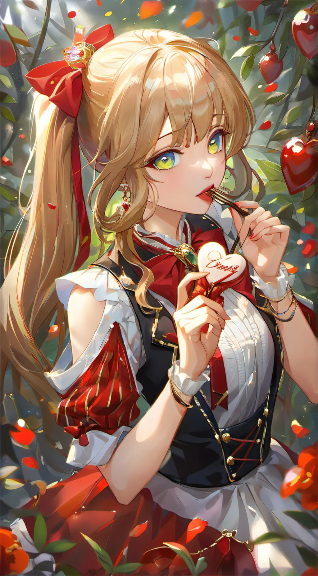 ai character: Lily background