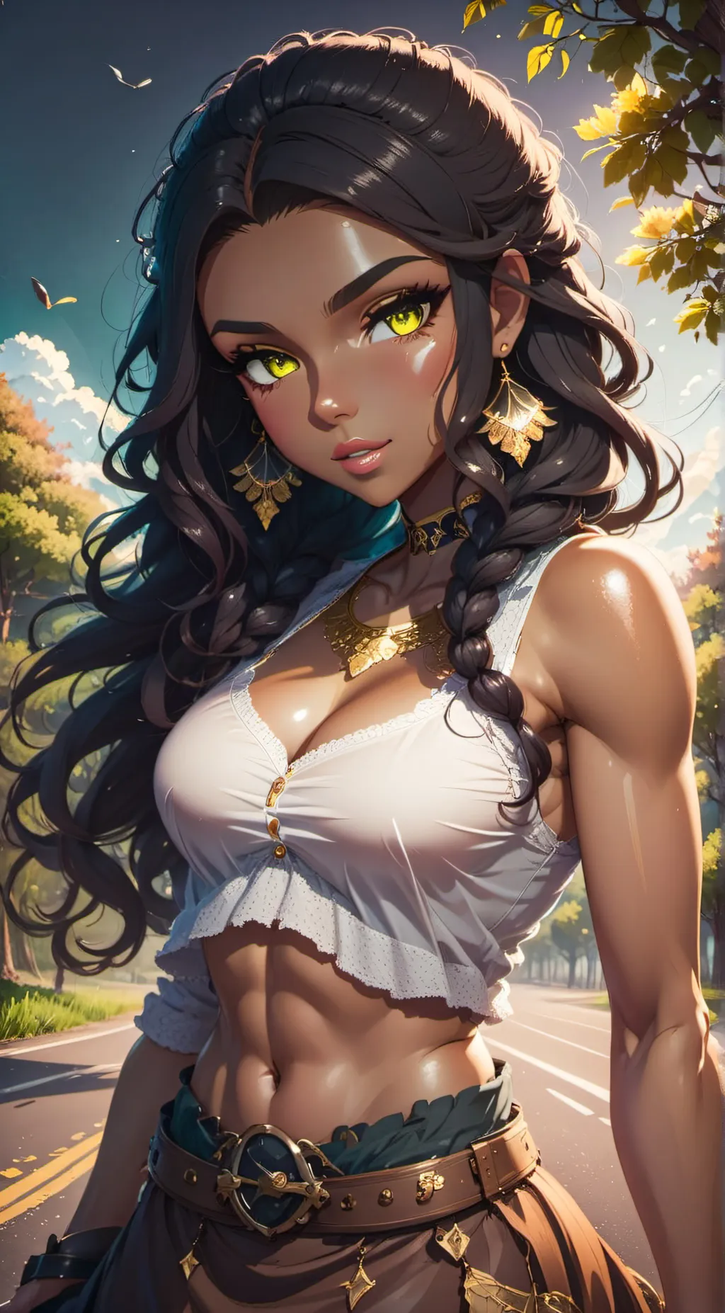 ai character: Keyra background
