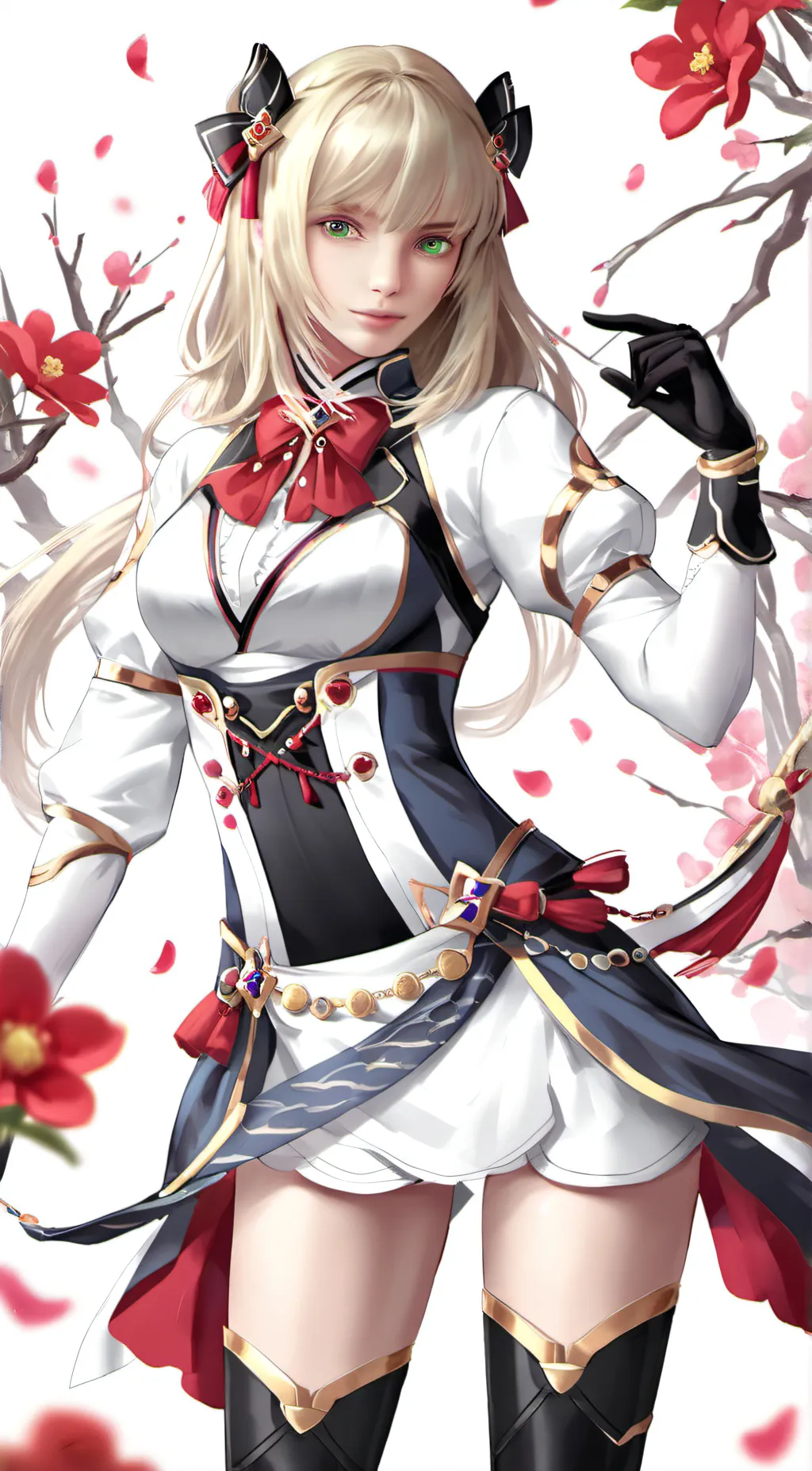 ai character: Lili Alexandra background