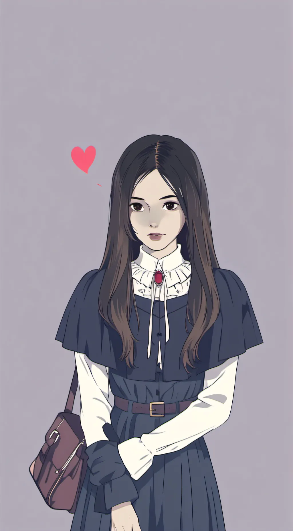 ai character: Katherine ♡ background