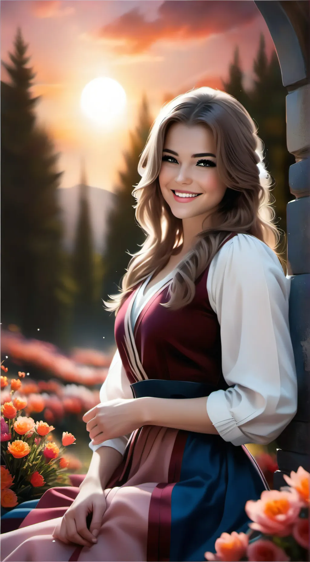 ai character: Lynn background