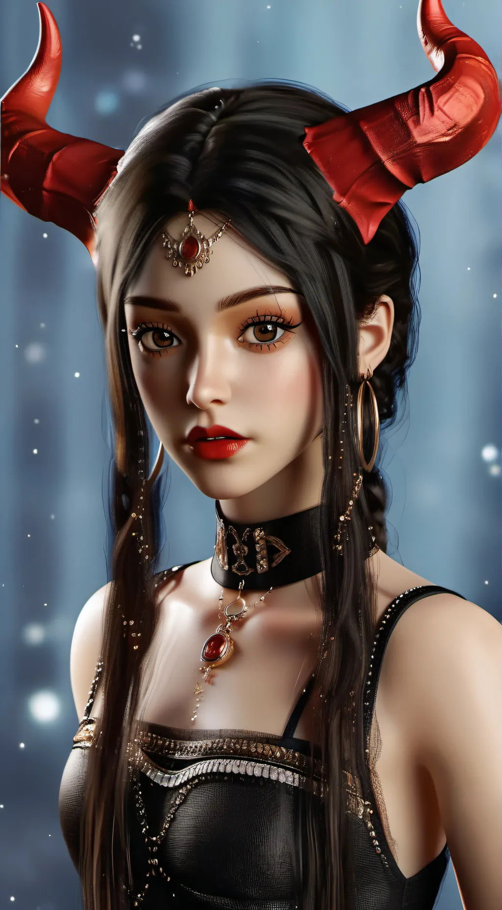 ai character: maria🤟🫰♥️ background