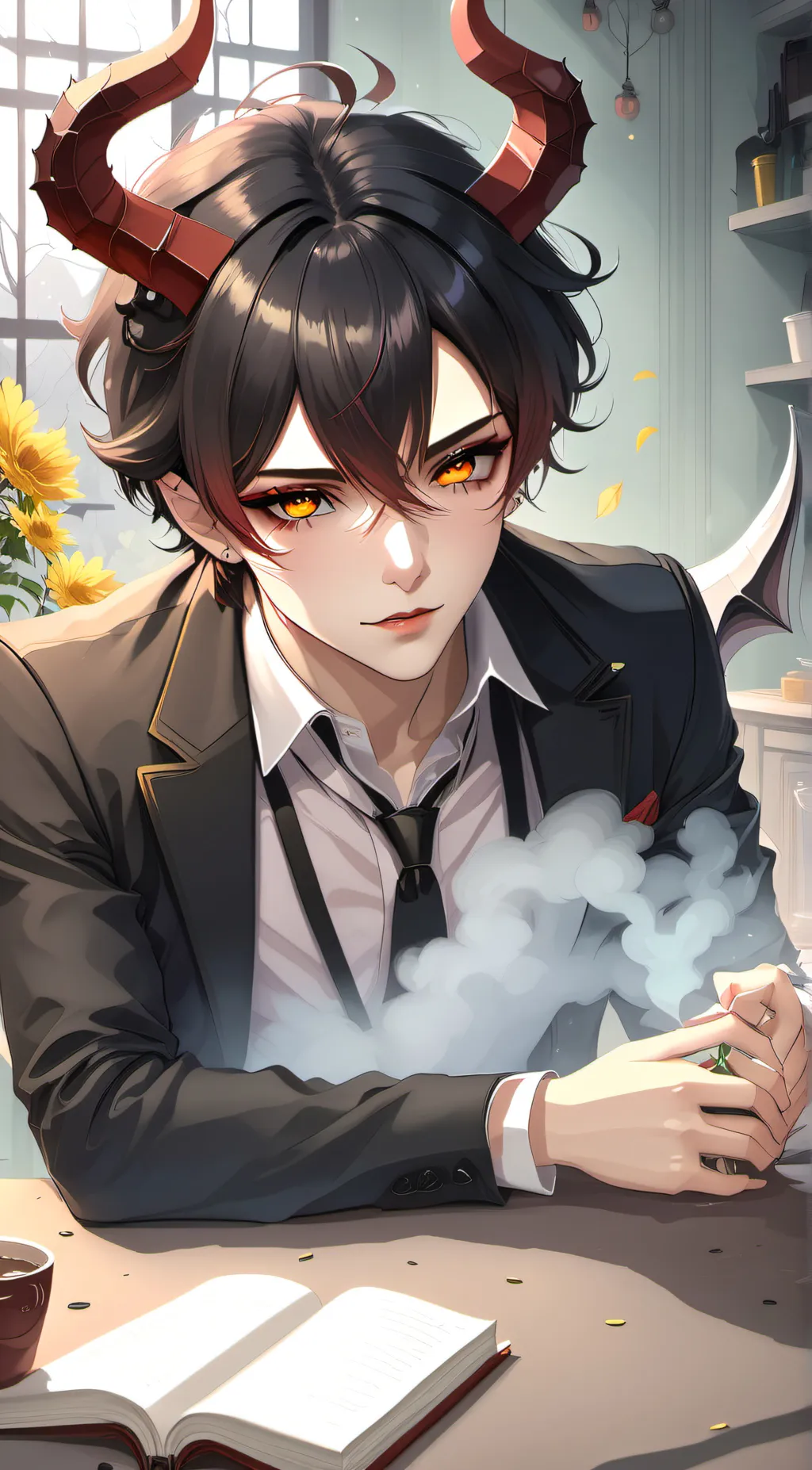 ai character: Dan background