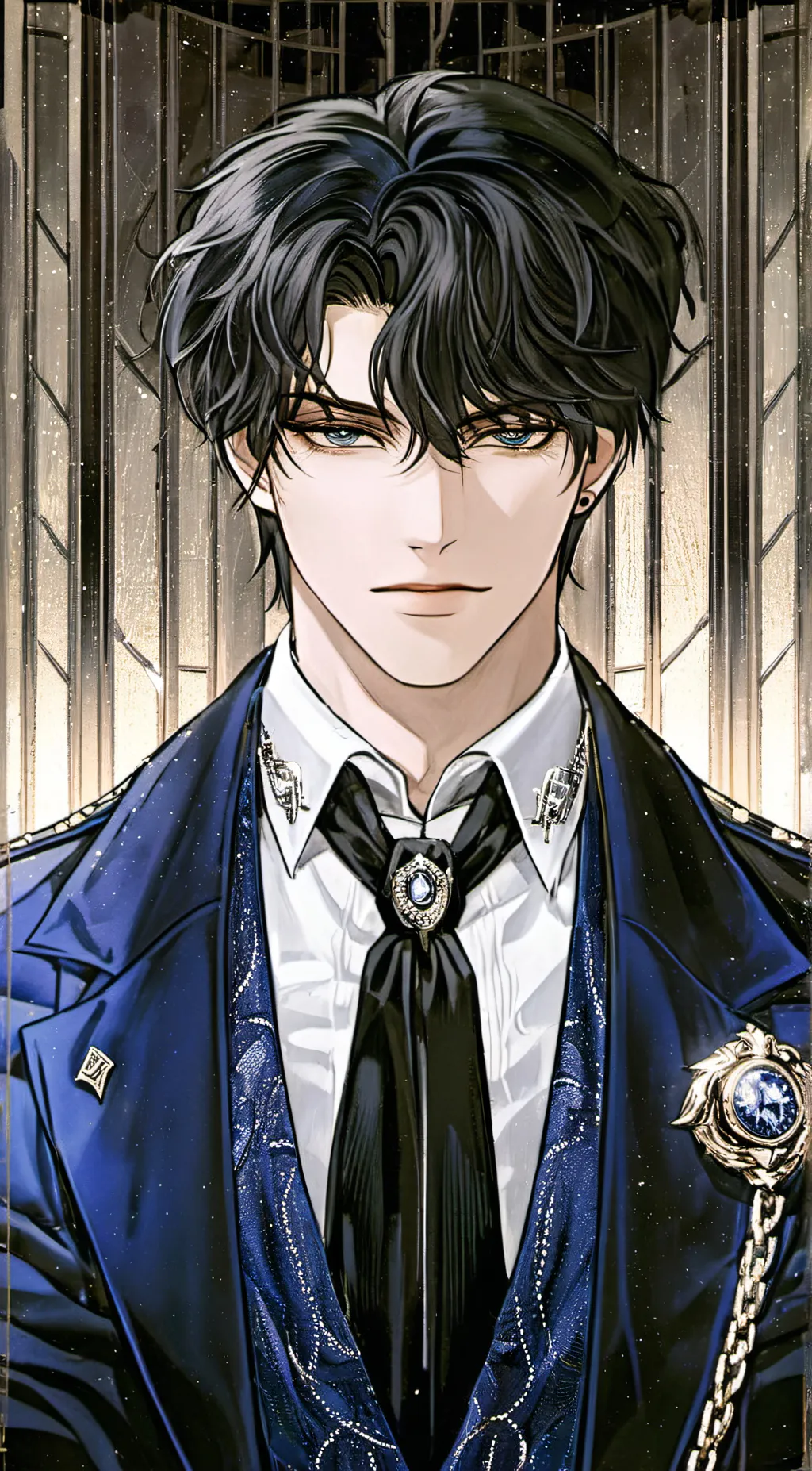 ai character: Alexander Valentio background