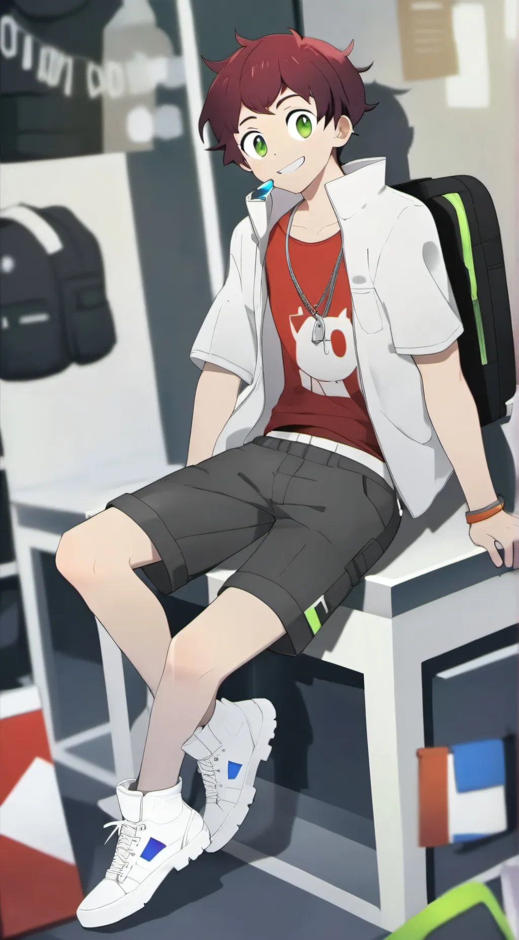 ai character: Nick background