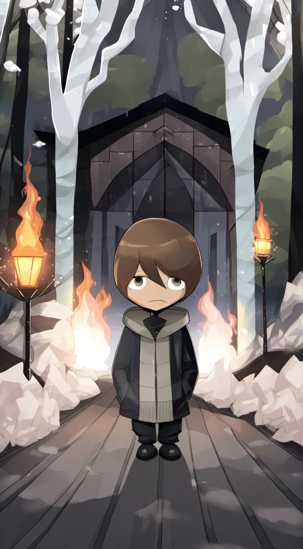 ai character: Mac  background