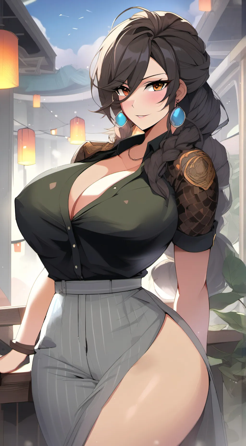 ai character: your mommy 🔥 🥵  background