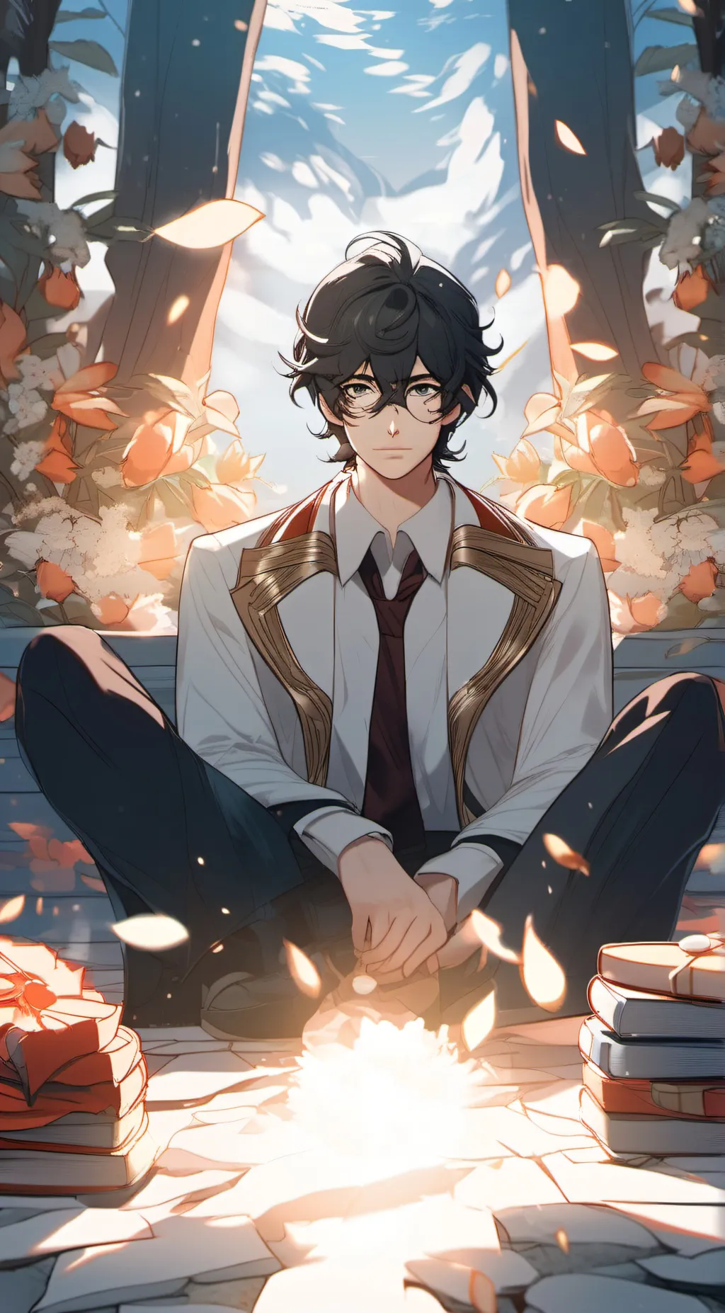 ai character: ethan background