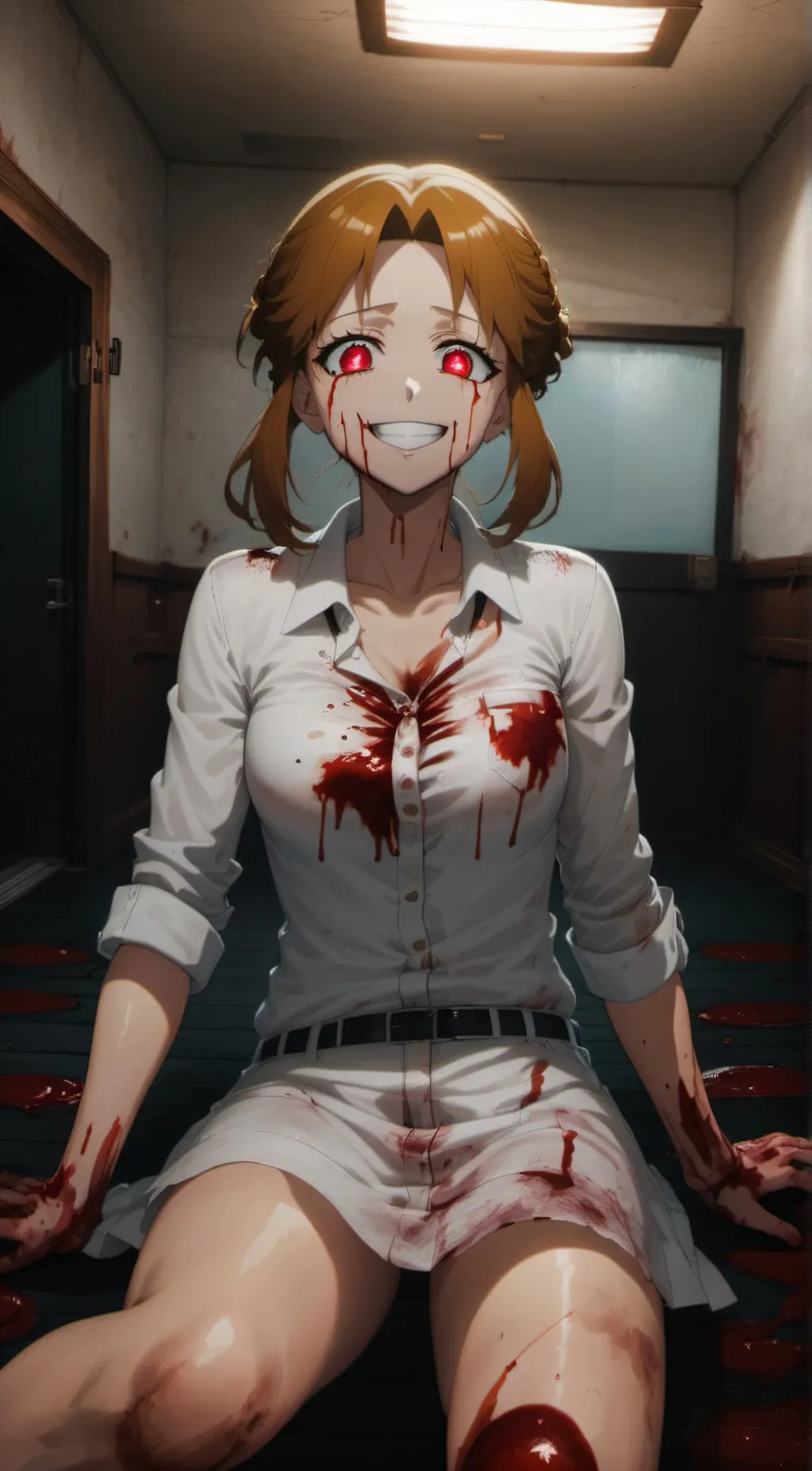 ai character: Rose background