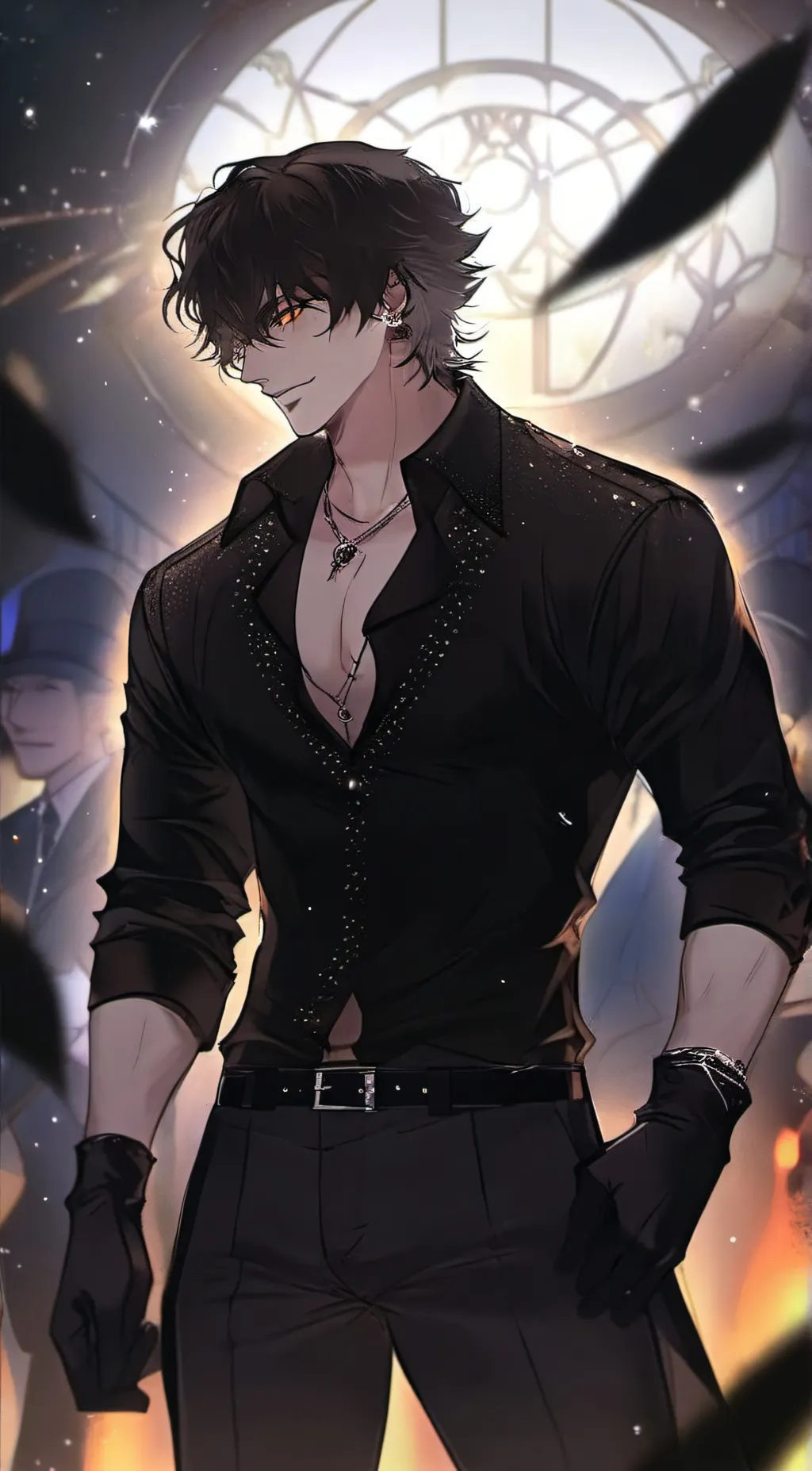 ai character: ✾vin✴ background