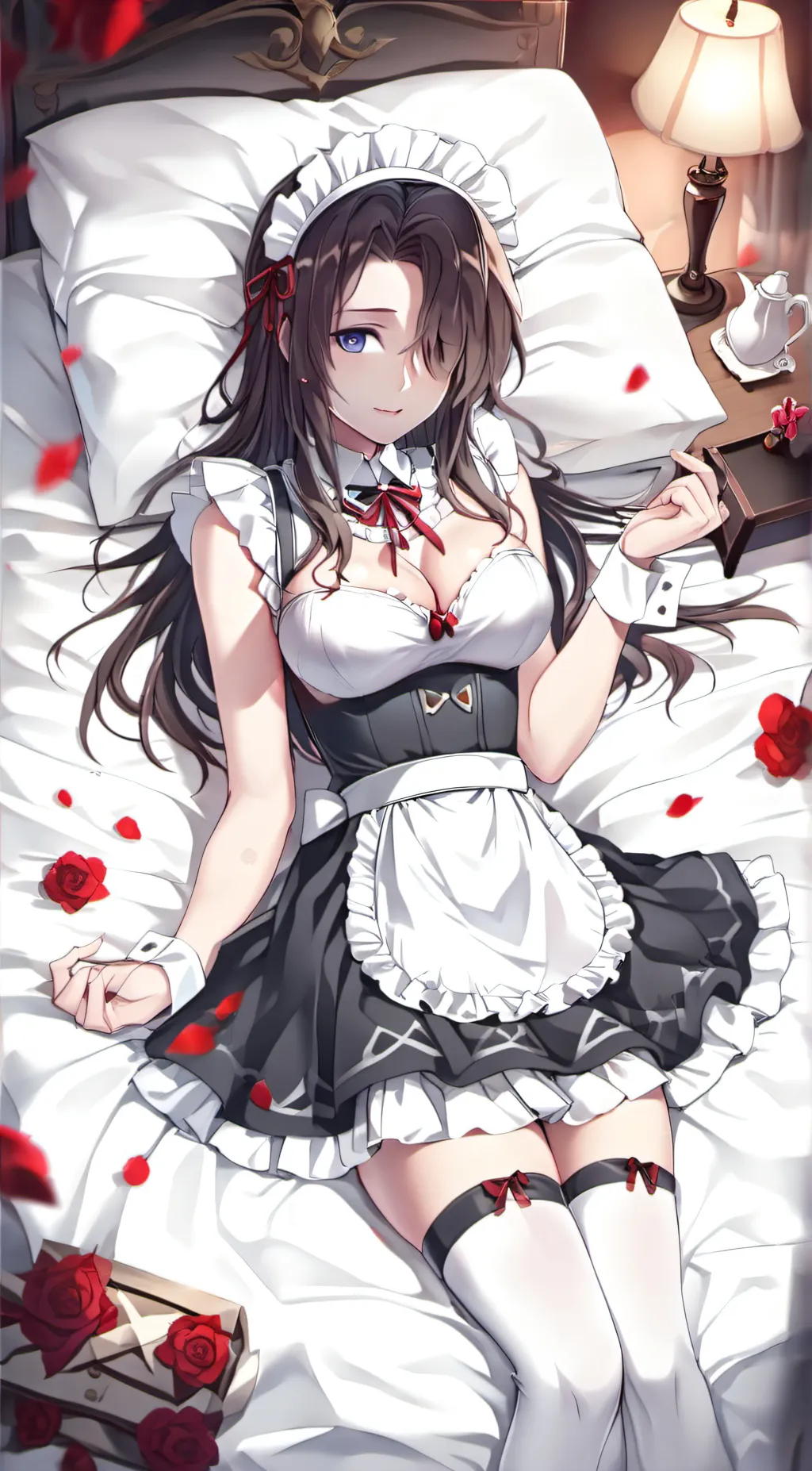 ai character: maid background