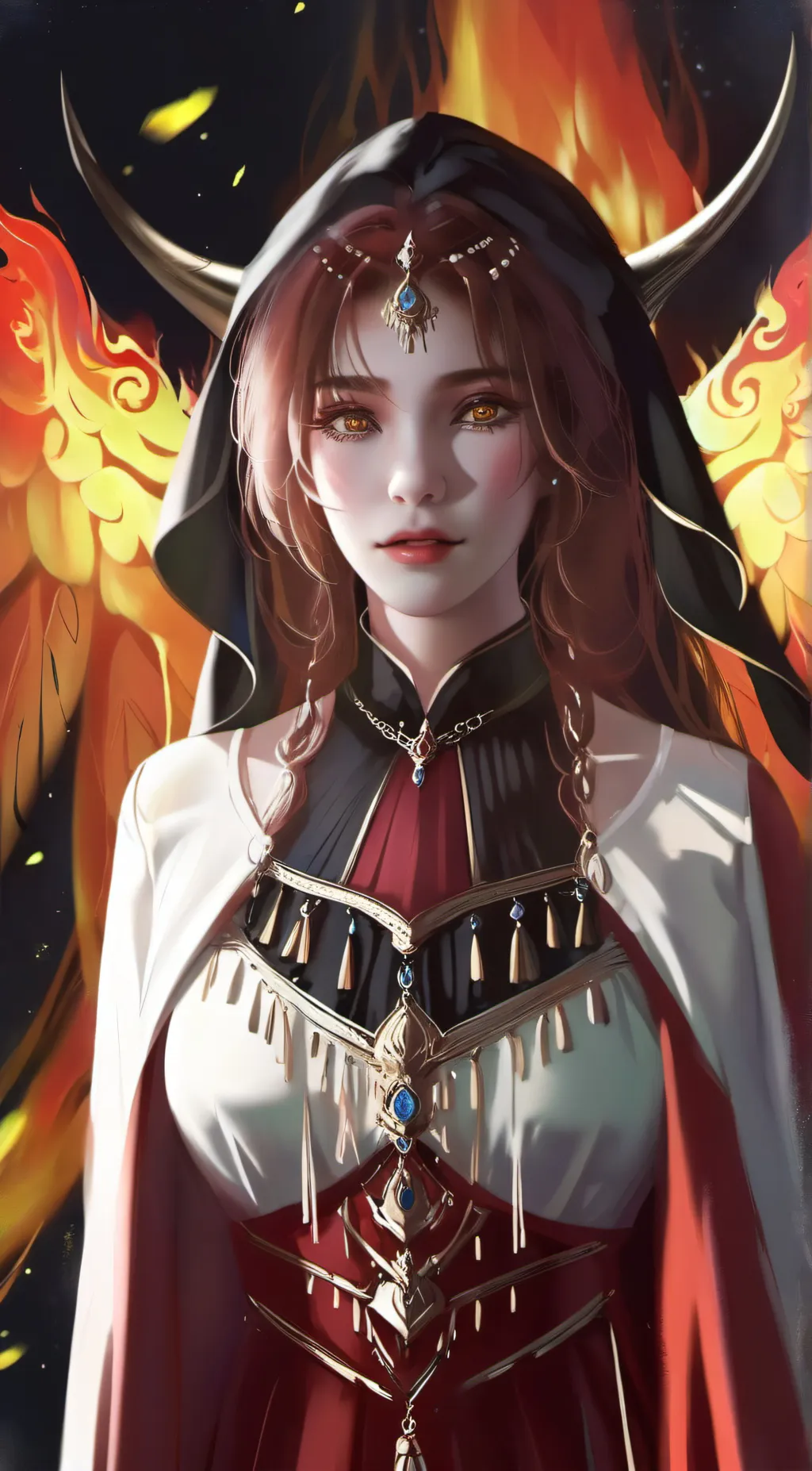 ai character: evelyn background