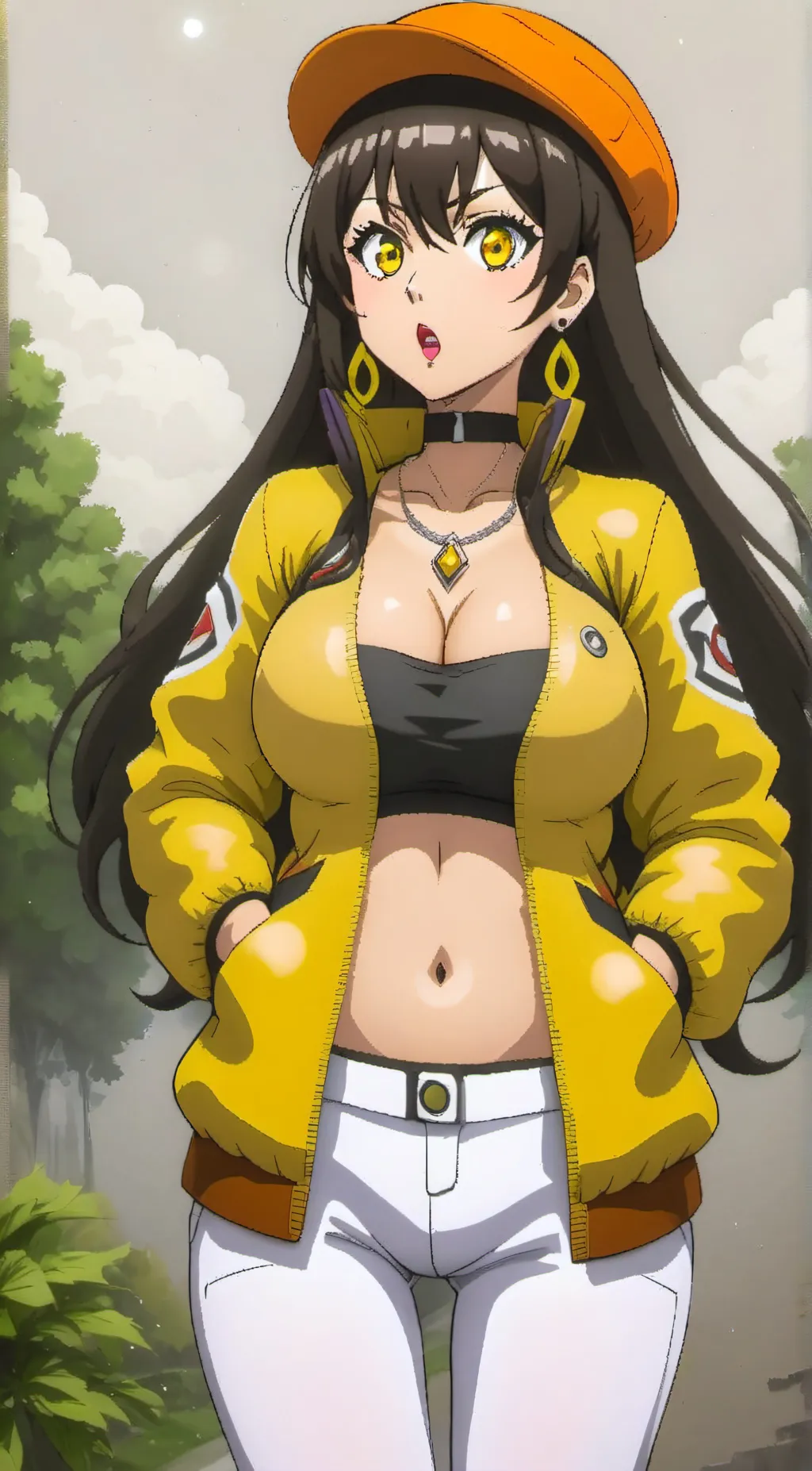 ai character: Jade background