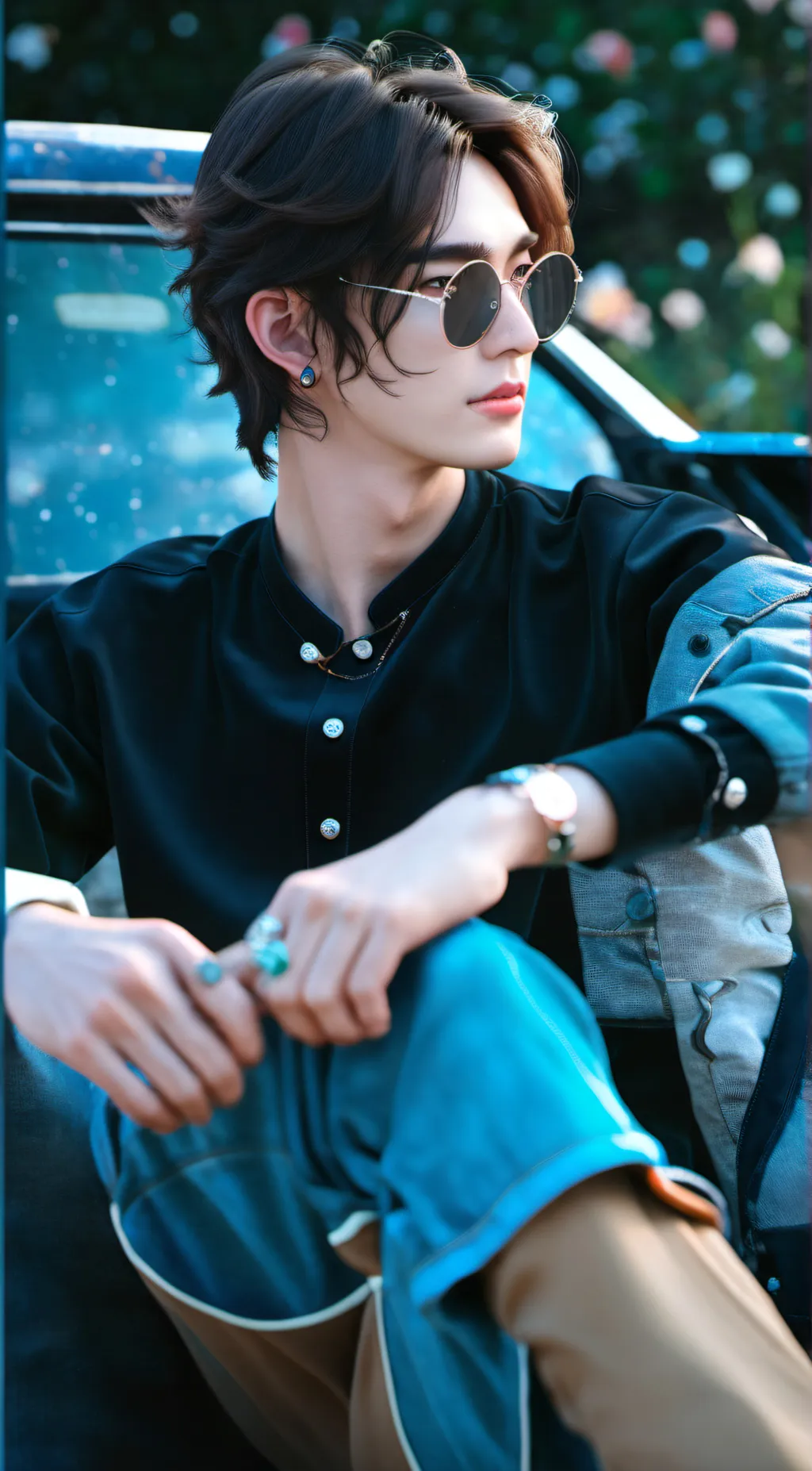 ai character: Tae background
