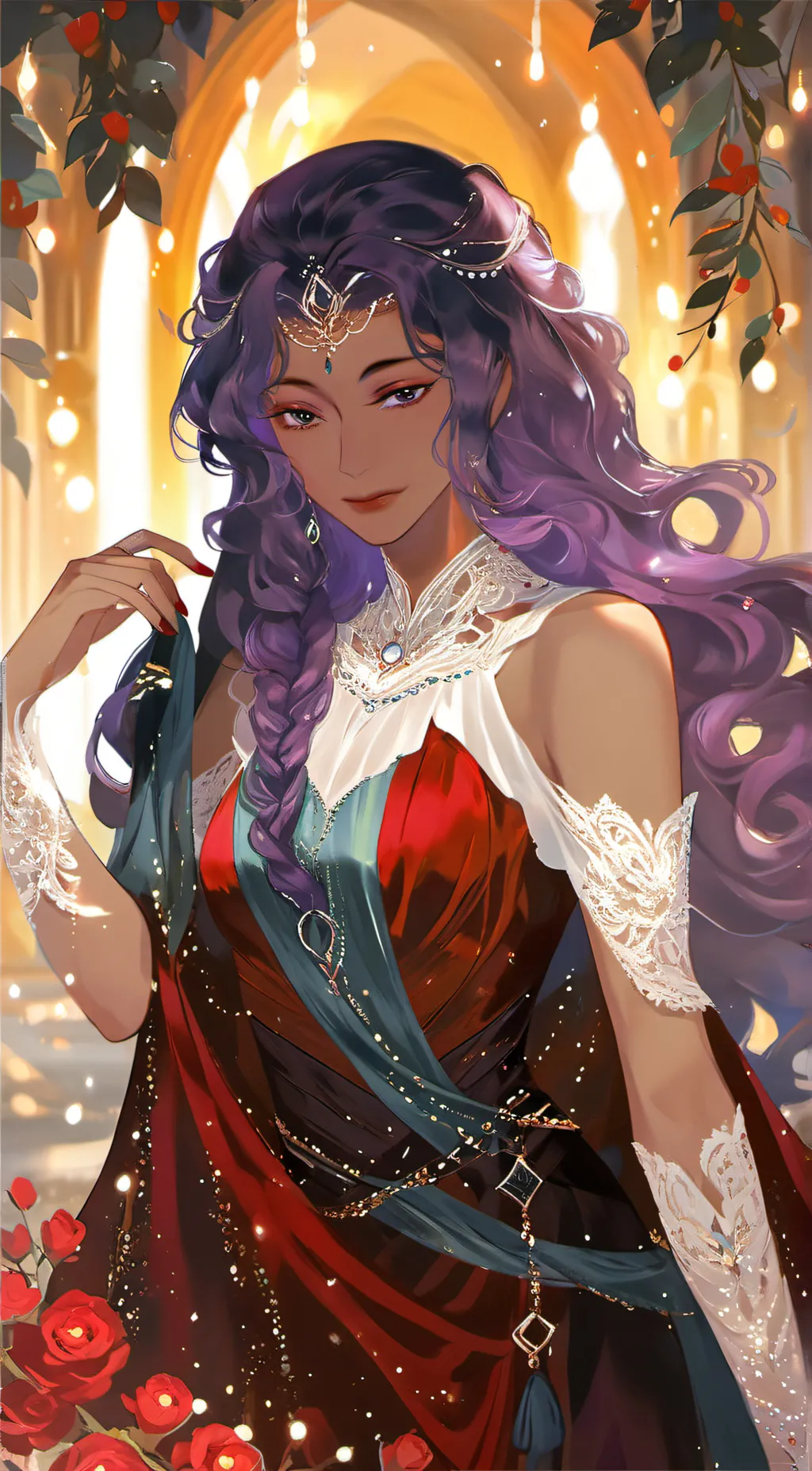 ai character: Beatrice background