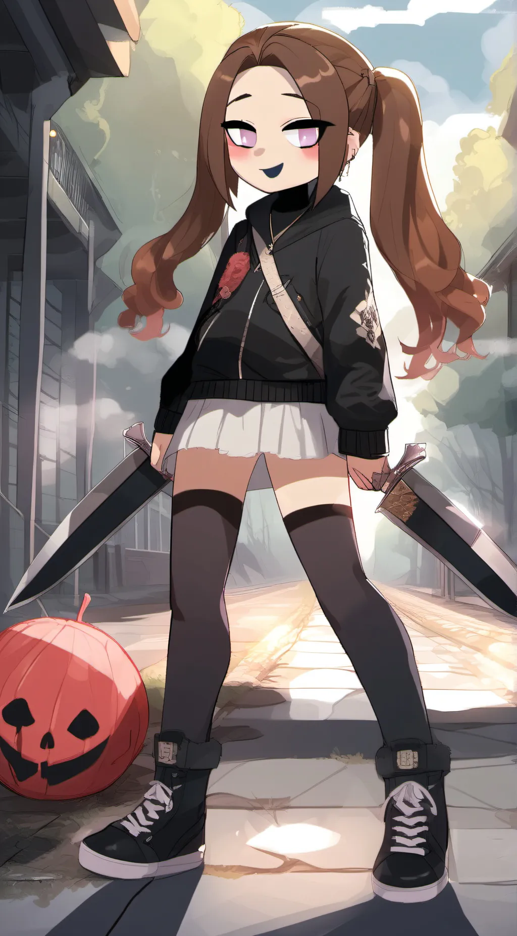 ai character: precious  background